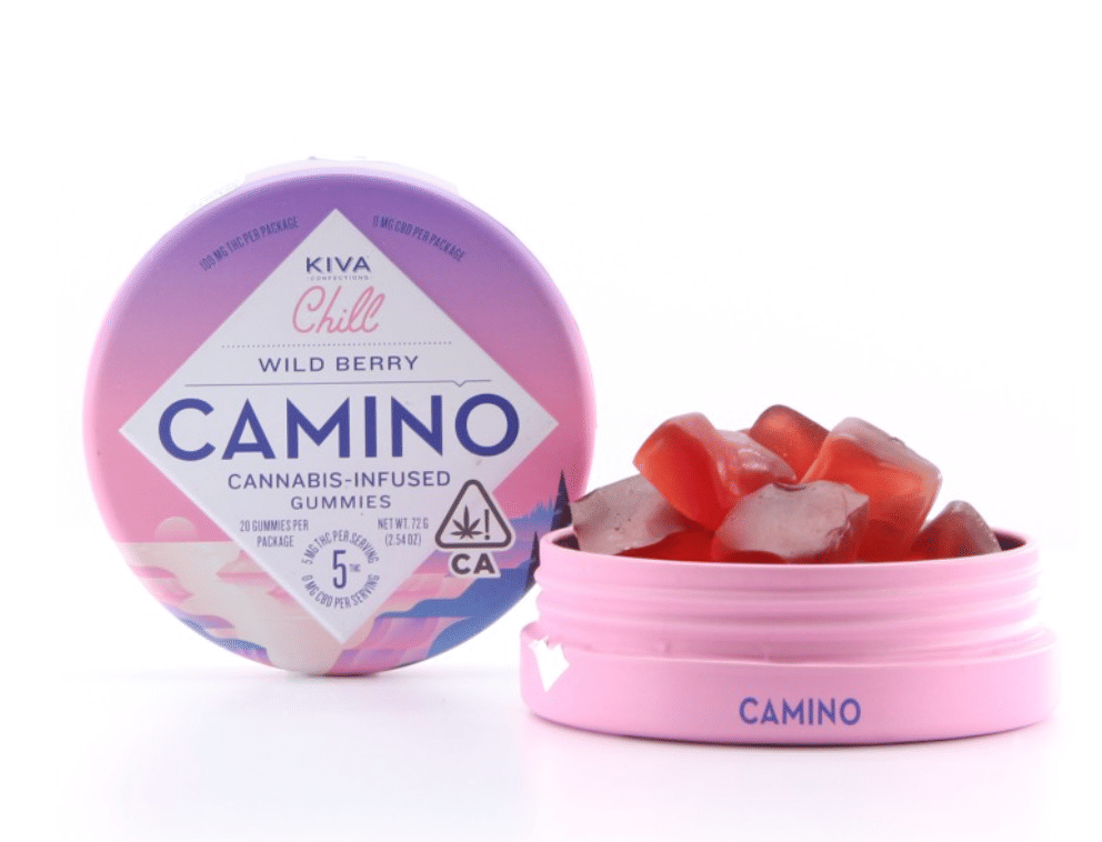 Camino Gummies - Wild Berry - Kiva Confections -  - $26 - Edibles