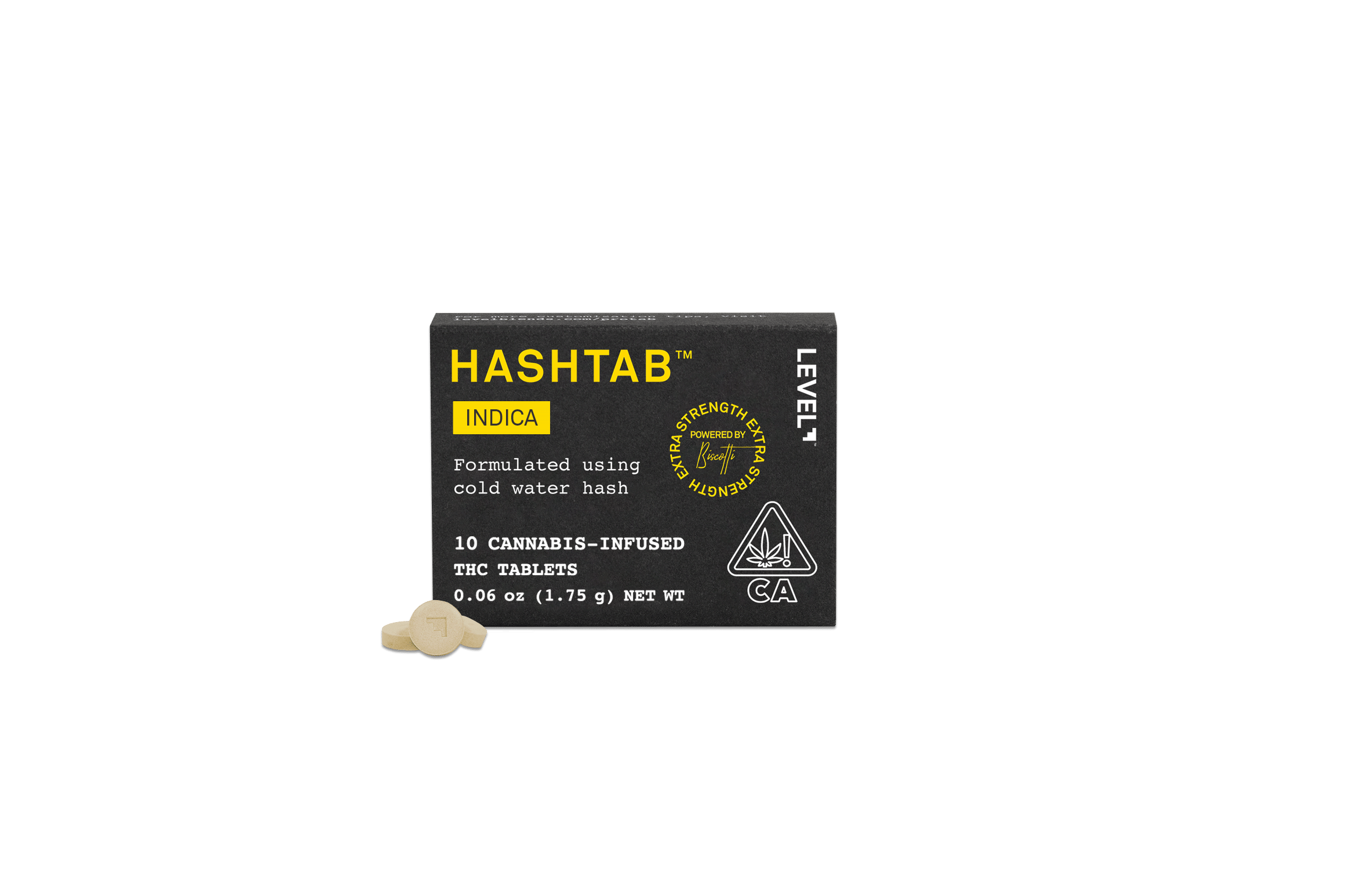 Hashtab INDICA - Level -  - $32.50 - Edibles