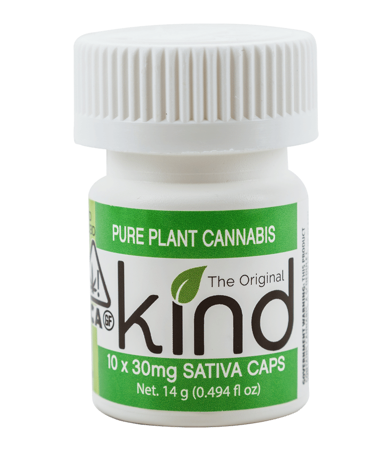 KindCaps 30mg - Sativa - Kind Creations - 20 Pack - $61 - Capsule/Tincture