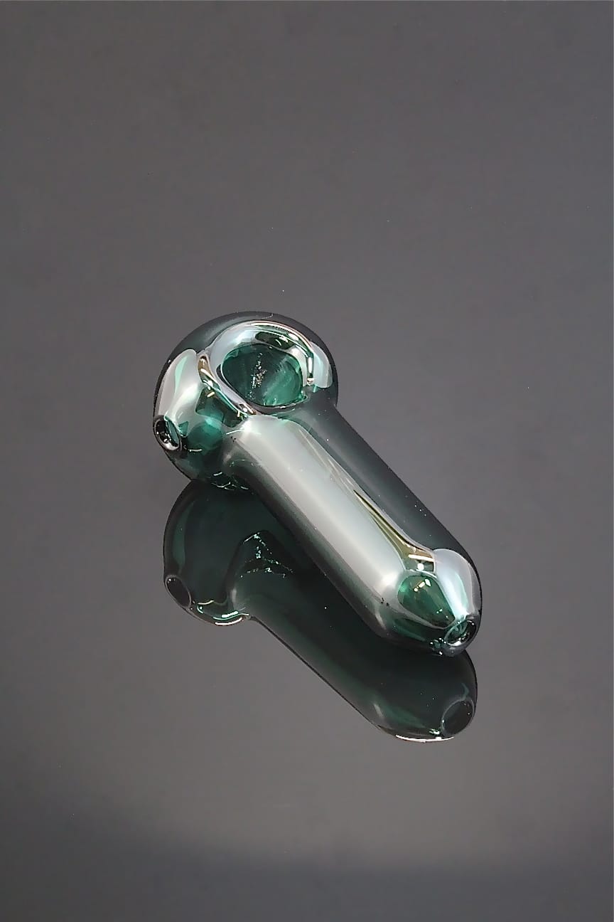 Simple Spoon Glass Pipe - Assorted Colors [#23] - The Mighty Quinn -  - $10 - Accessories