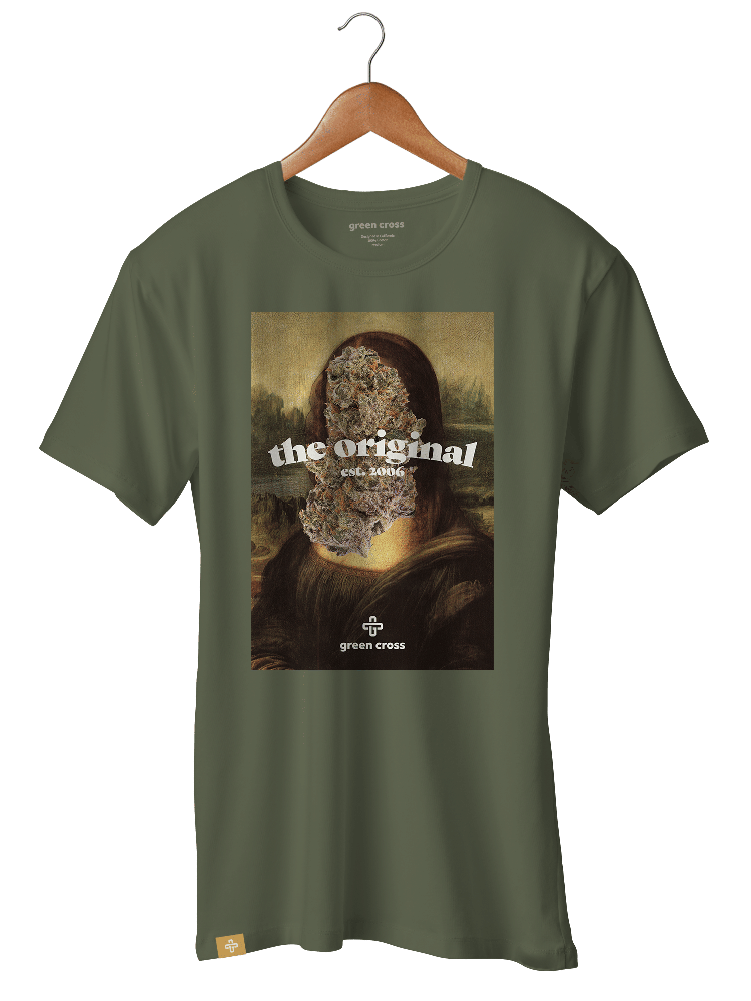 GC T-Shirt (Army) - XL - Original Green Cross -  - $27 - Non-Cannabis