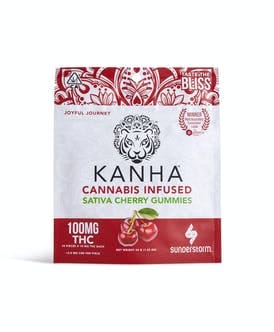 Cherry Gummies 100mg - Kanha -  - $15 - Edibles