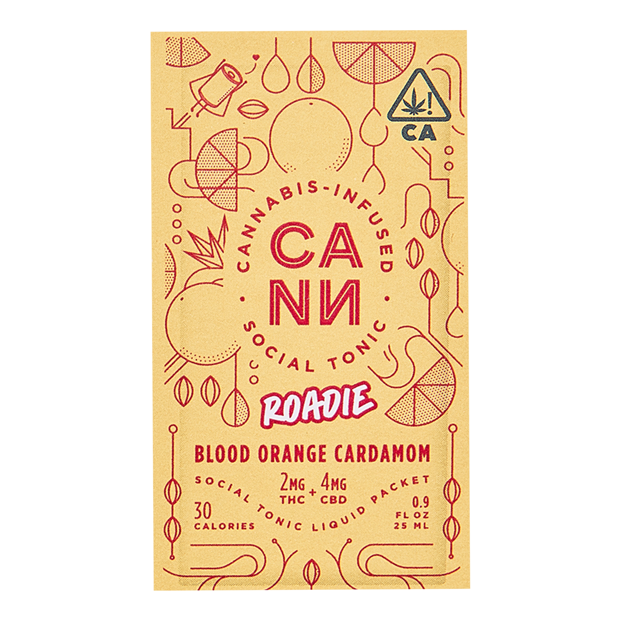 ROADIES Blood Orange Cardamom 8pk - Cann -  - $24.10 - Edibles