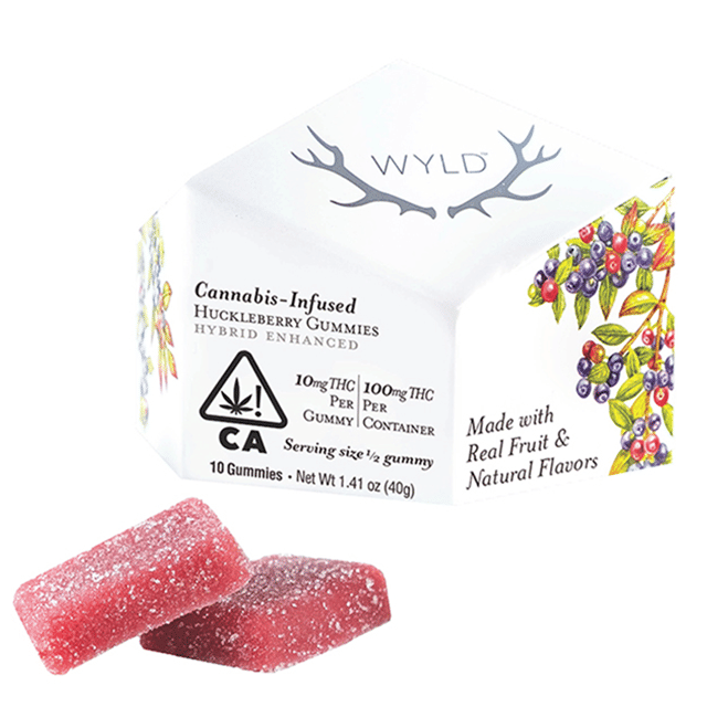 Huckleberry 100mg Gummies