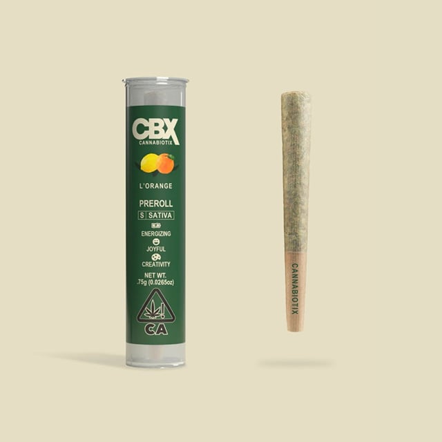 CBX | .75g Pre-Roll - L'Orange - Sativa Hybrid
