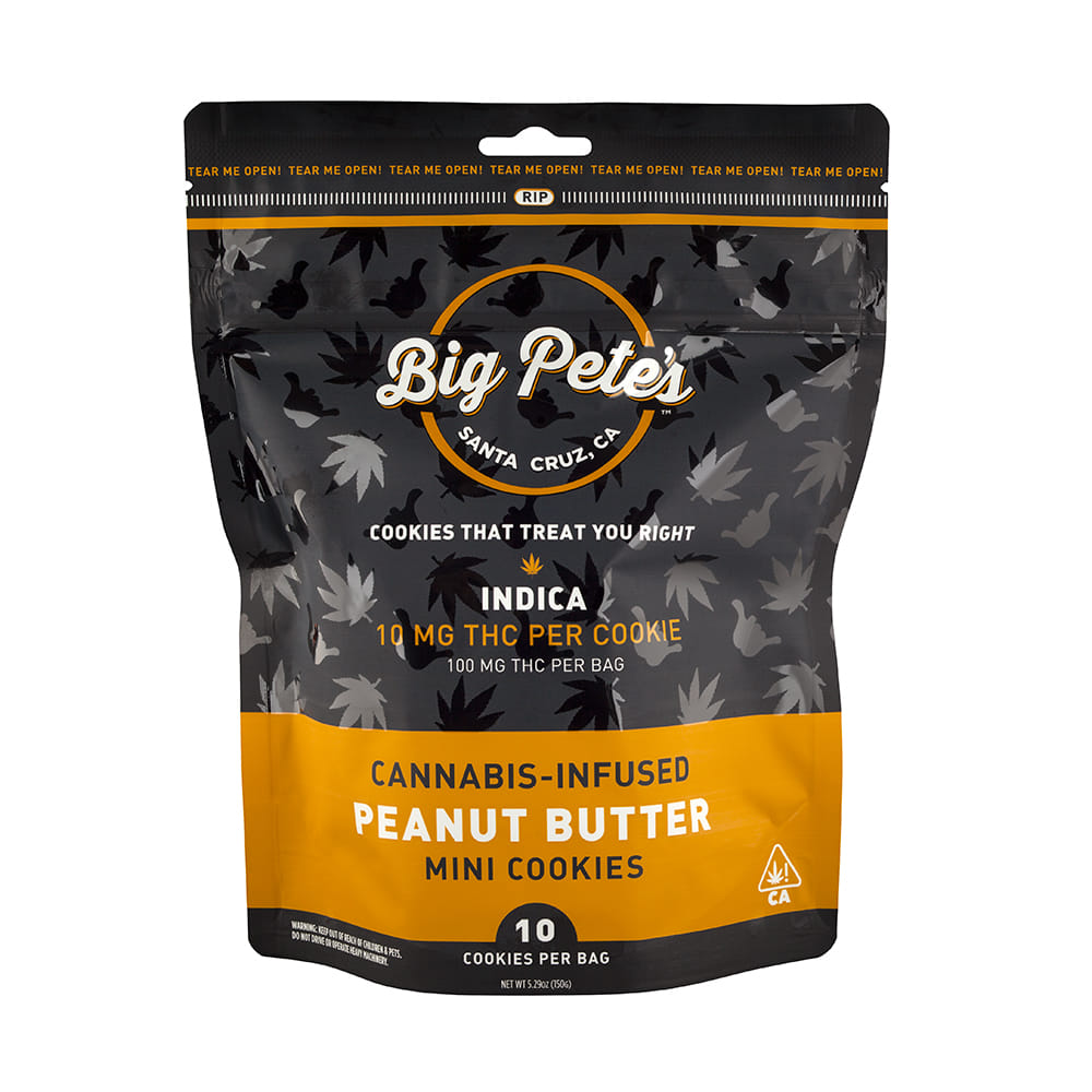 Peanut Butter Indica 10pk - Big Petes - Peanut Butter (I) - $17 - Edibles