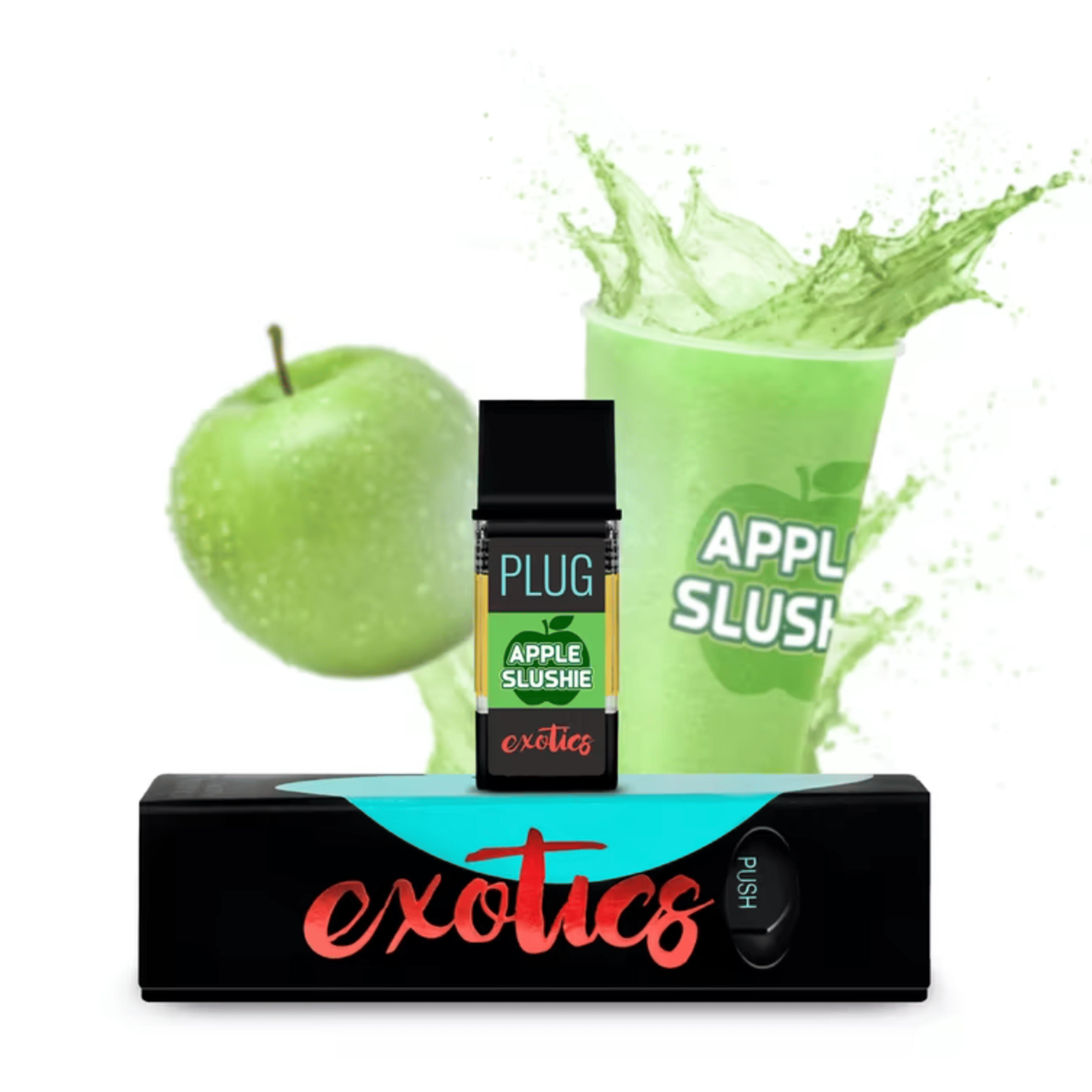 Apple Slushie (H) Exotics 1g *SPECIAL PRICING* - PlugPlay - Apple Slushie (H) Exotics - $35 - Vape Cartridge