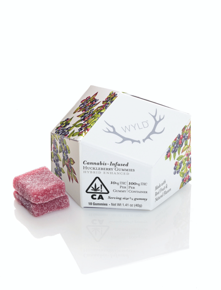 Huckleberry (Hybrid) Gummies 100mg - Wyld - Huckleberry (Hybrid) 100mg - $14 - Edibles