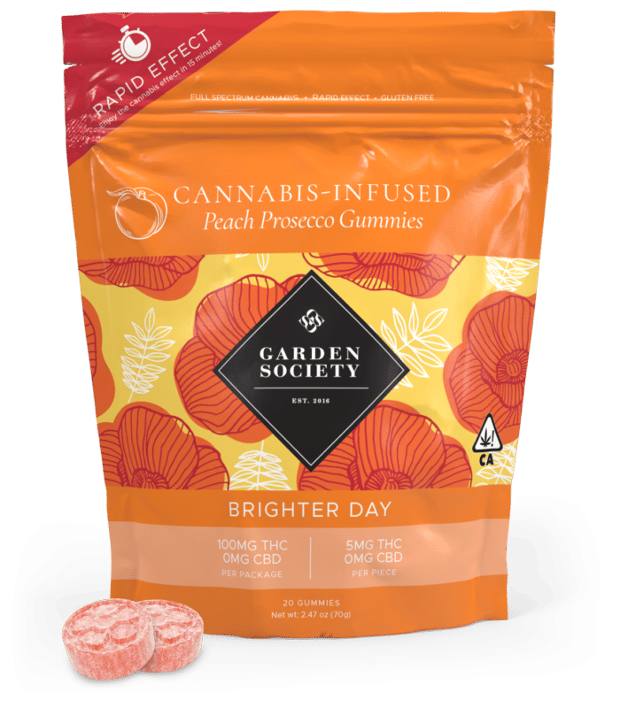 BRIGHTER DAY 20PK 100MG - Garden Society -  - $18.42 - Edibles