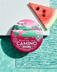 Camino Sours Watermelon Spritz "Uplifting' Gummy - Kiva -  - $19 - Edibles