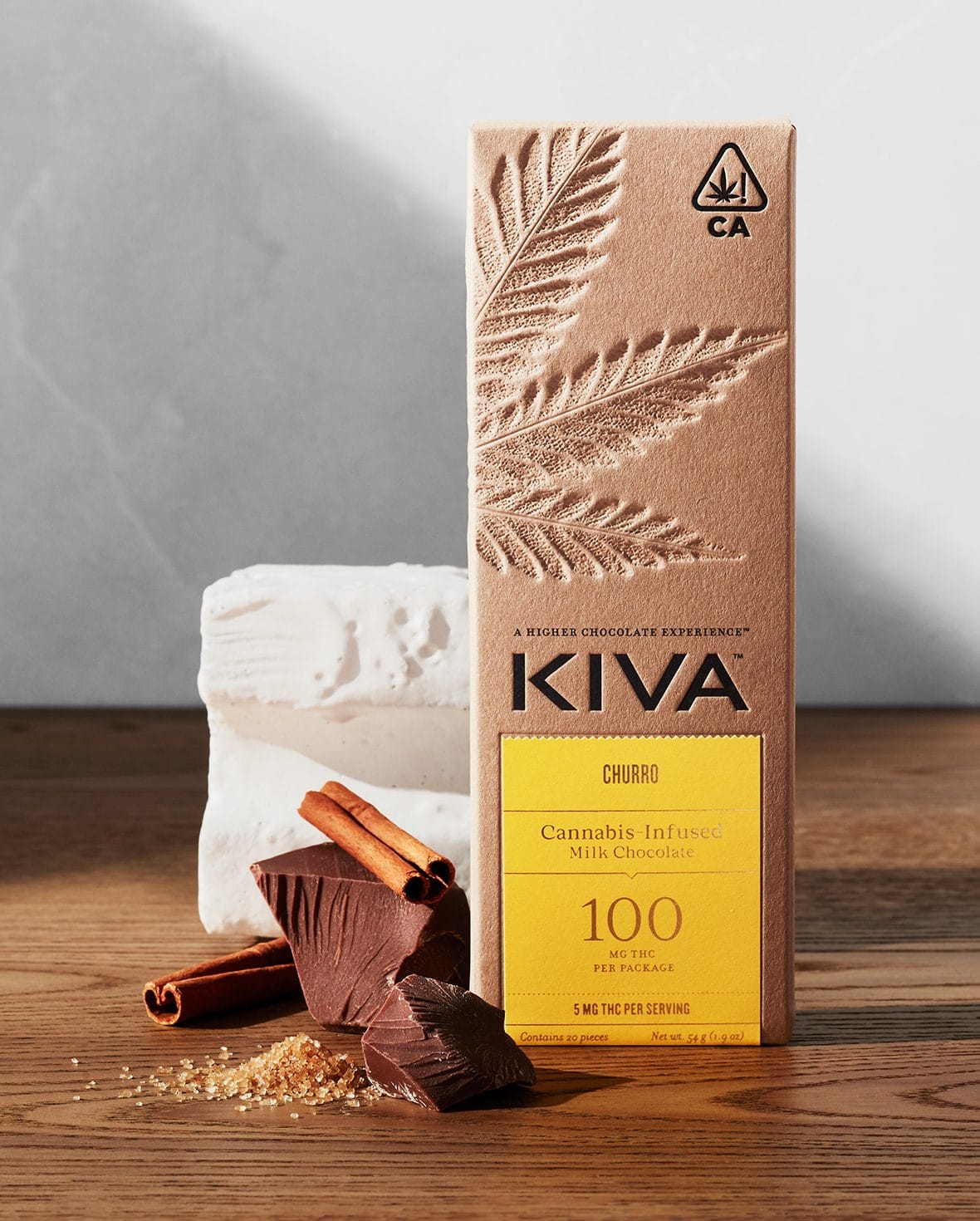 Kiva Milk Chocolate | Churro - Kiva -  - $22 - Edibles