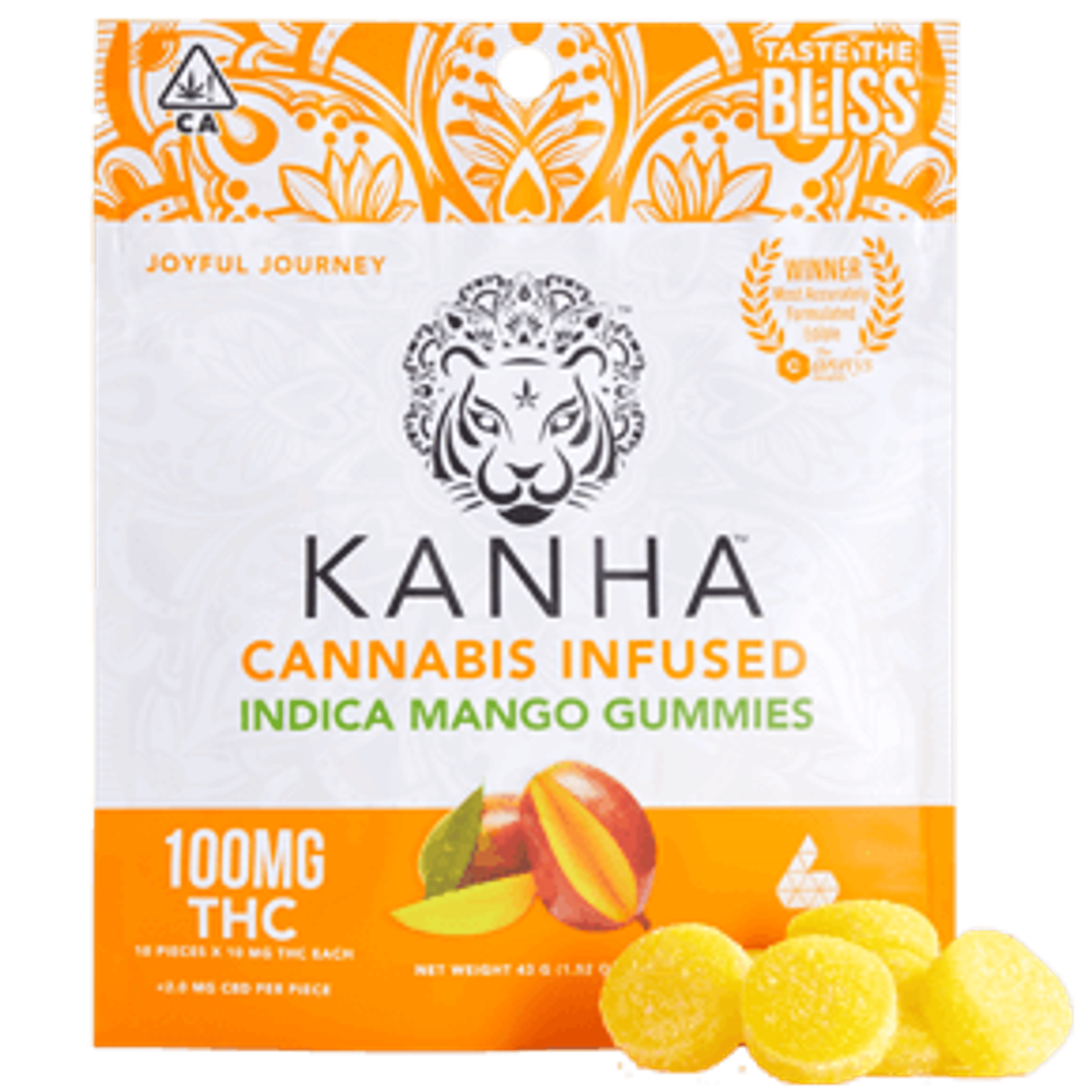 Mango Gummies - Kanha - - $14.40 - Edibles
