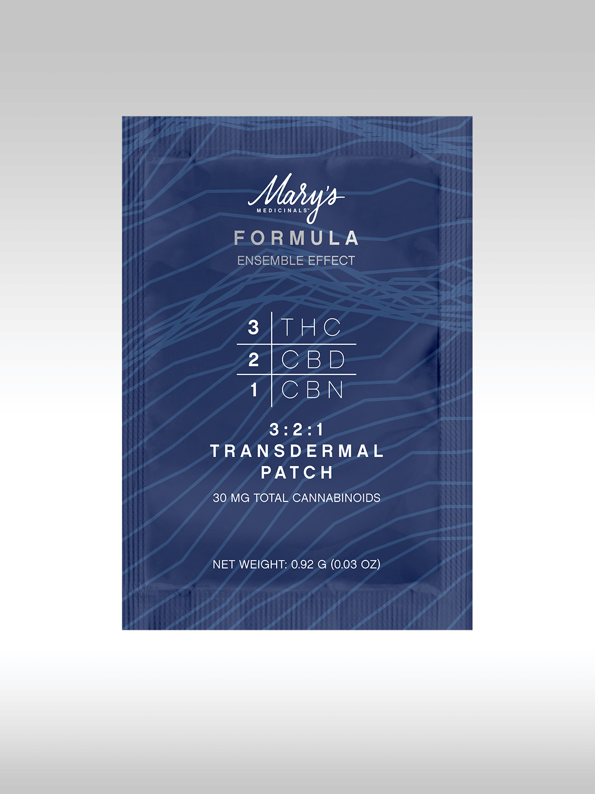 Mary's Medicinals Formula Patch - Mary's Medicinals - 3:2:1 THC/CBD/CBN - $13 - Topicals
