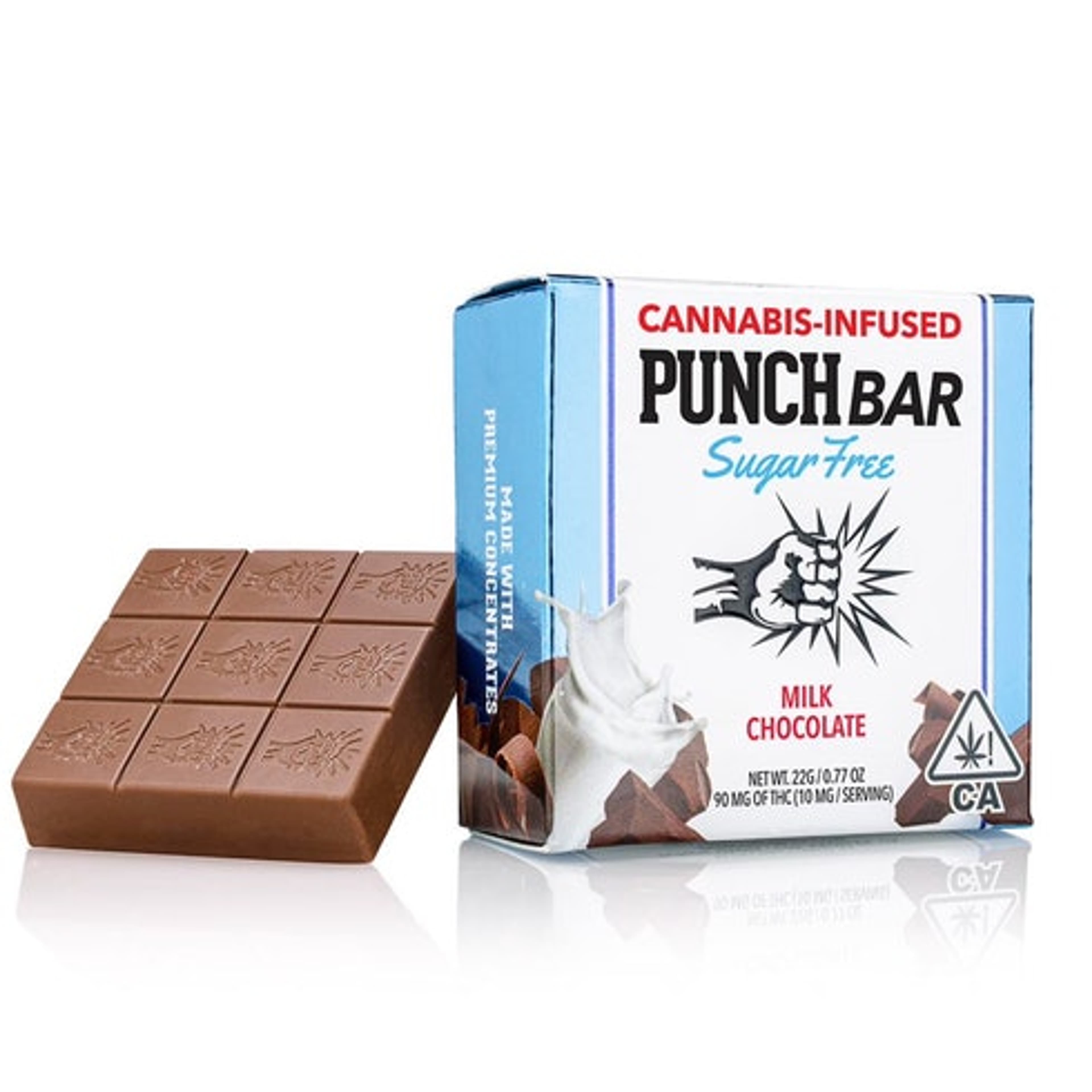 $16.66 Sugar Free Milk Chocolate Solventless - Punch Bar - - $12 - Edibles