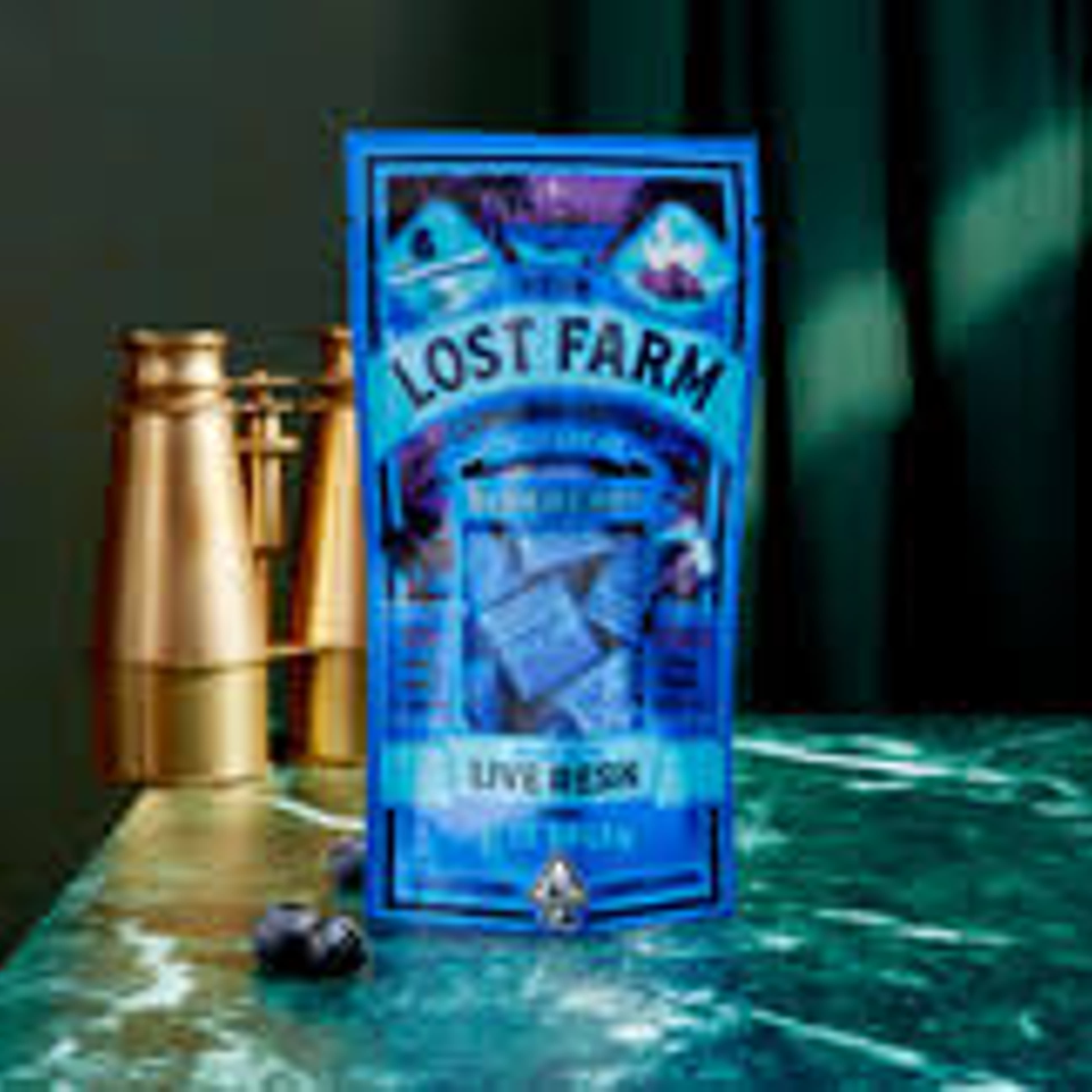 Lost Farms Blueberry Chews Infused with Blue Dream - Kiva - - $20 - Edibles