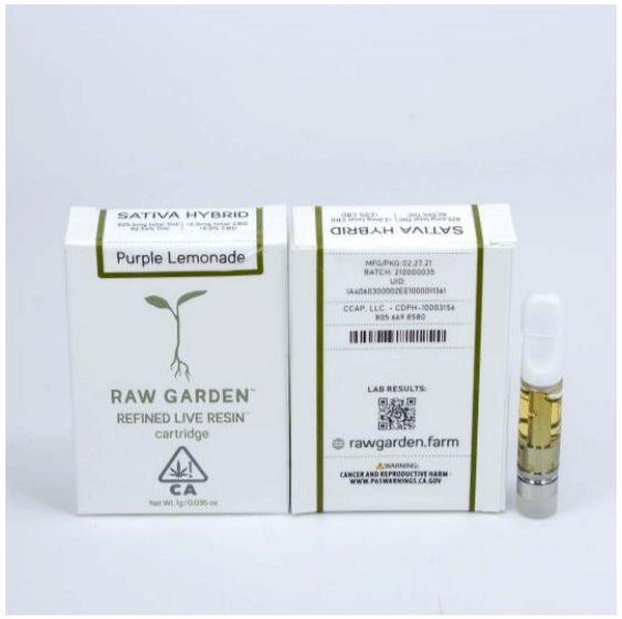 Raw Garden: Purple Lemonade