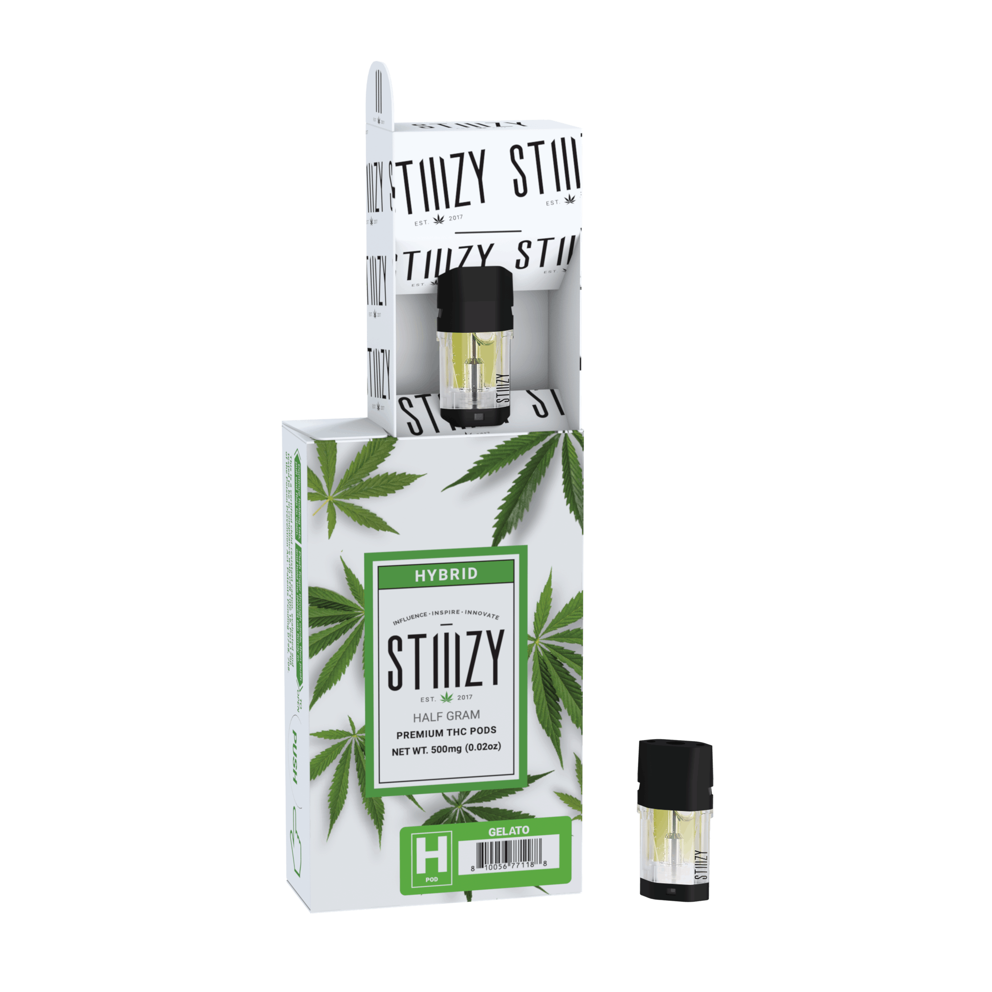 STIIIZY - Watermelon Z Pod 0.5g - Stiiizy - STIIIZY - Watermelon Z Pod 0.5g - $19 - 0.5g Vape Carts & Pods