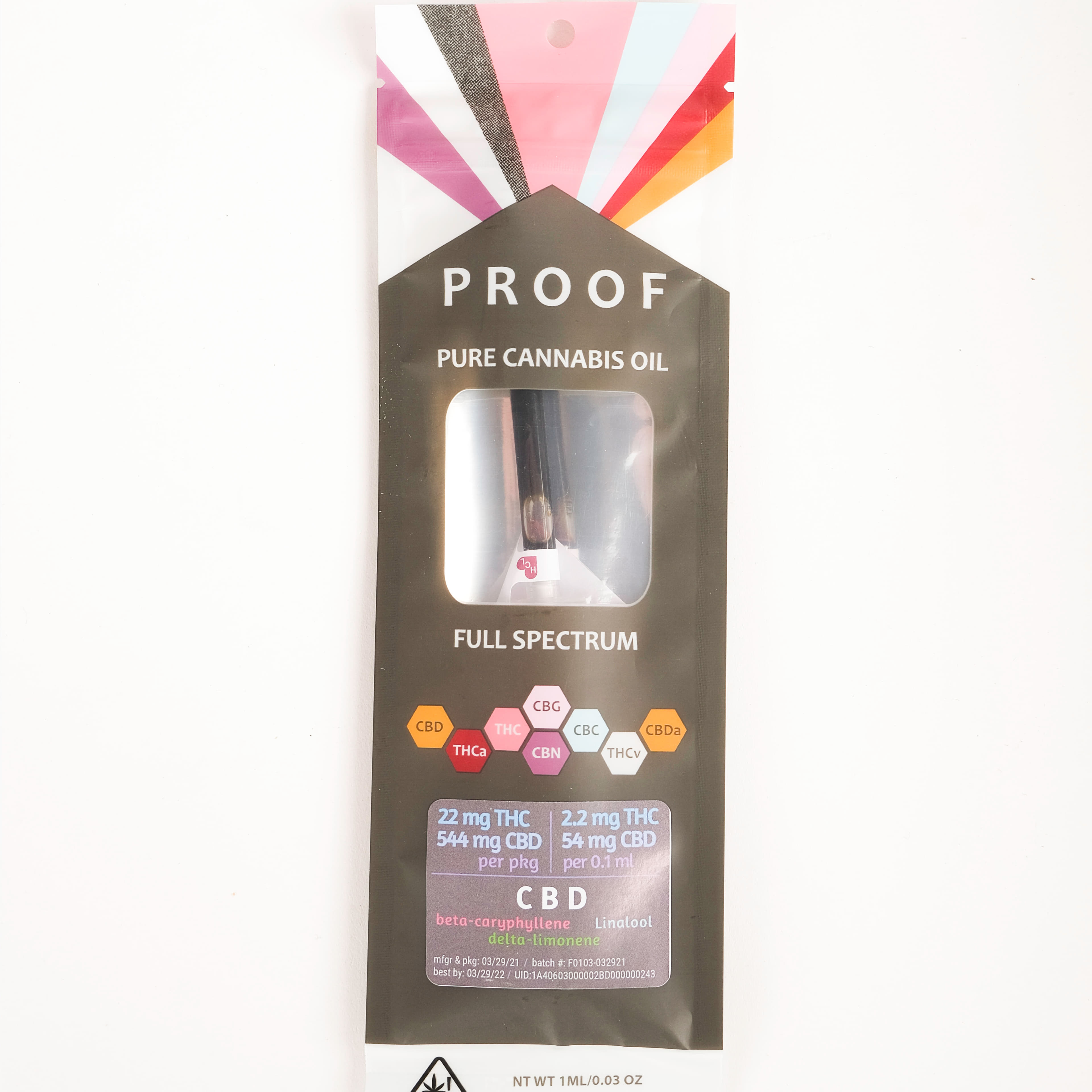 FSO - CBD - 1mL - Proof - FSO CBD - $30 - Tinctures