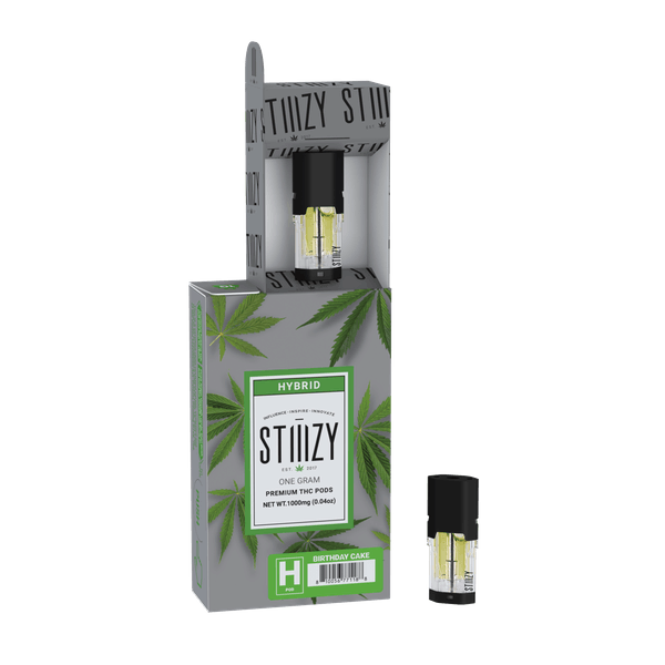 STIIIZY POD | 1g Birthday Cake - Hybrid - STIIIZY -  - $22.50 - Vape Carts