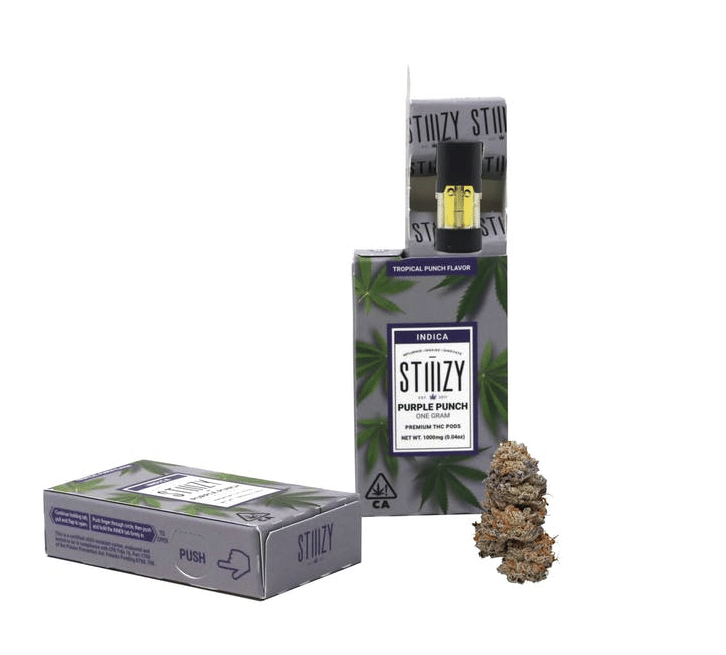 STIIIZY POD | 1g Purple Punch - Indica - STIIIZY -  - $22.50 - Vape Carts