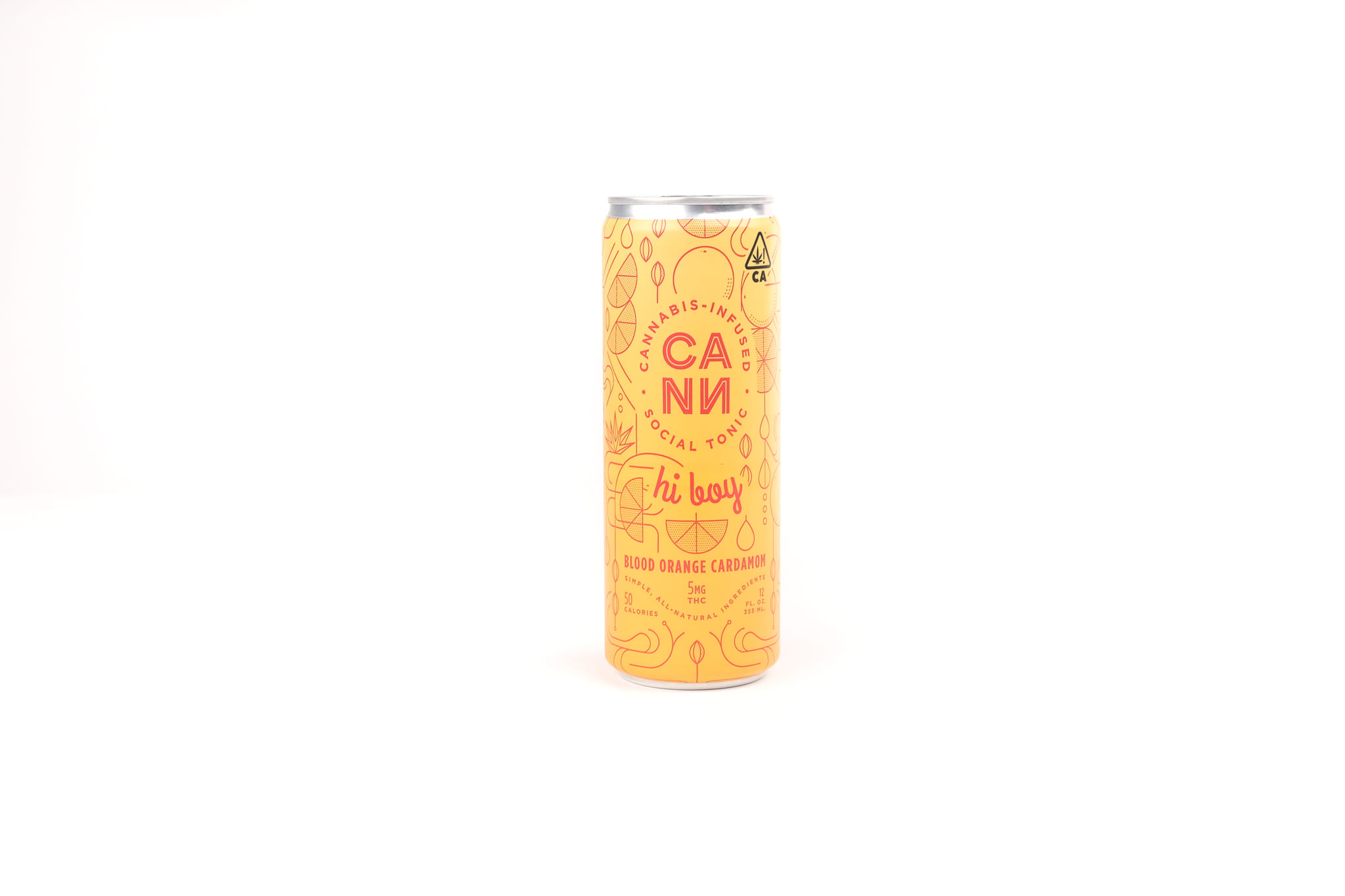 Blood Orange Cardamom 4 pack - HI BOYS - CANN - HB Blood Orange - $28 - Drinks