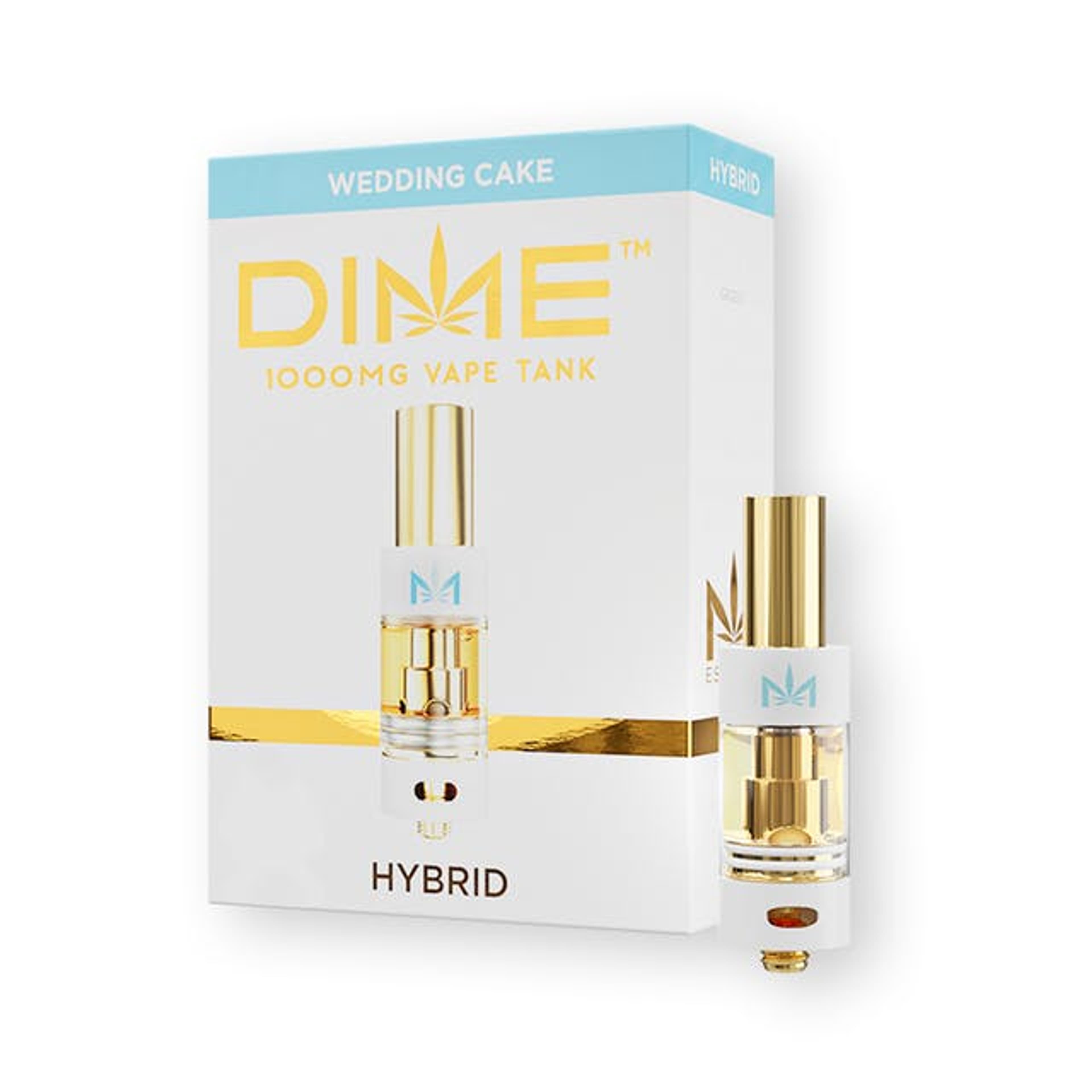 Dime Industries | 1000mg - Wedding Cake - Cartridge - Hybrid - Dime Industries - - $22 - Vape Carts
