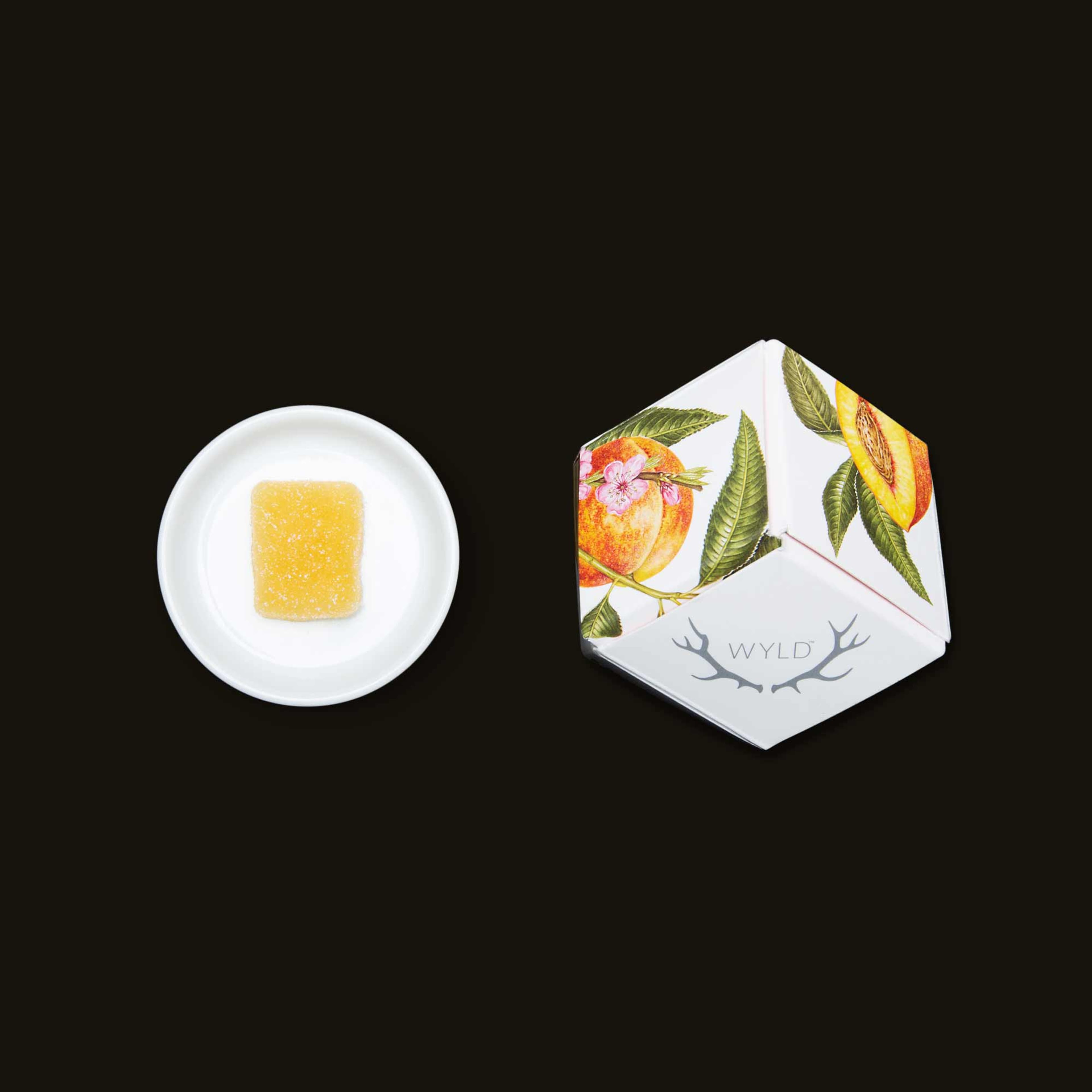 WYLD Gummies | 2:1 CBD:THC - Peach - WYLD - - $18 - Edibles