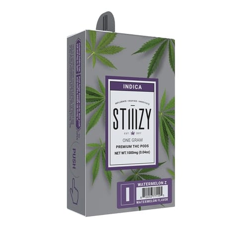 STIIIZY POD | 1g Watermelon Z - Indica - STIIIZY -  - $22.50 - Vape Carts
