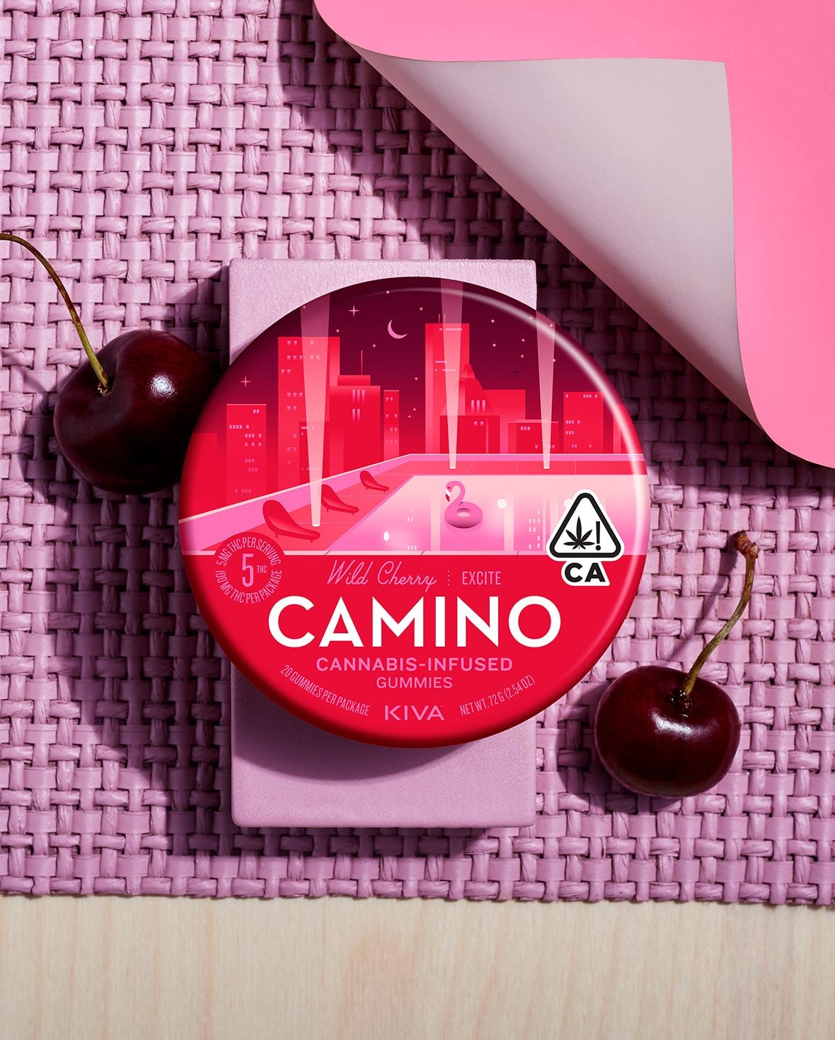 Camino Gummies | Exhilarate | Wild Cherry - Camino Gummies -  - $20 - Edibles