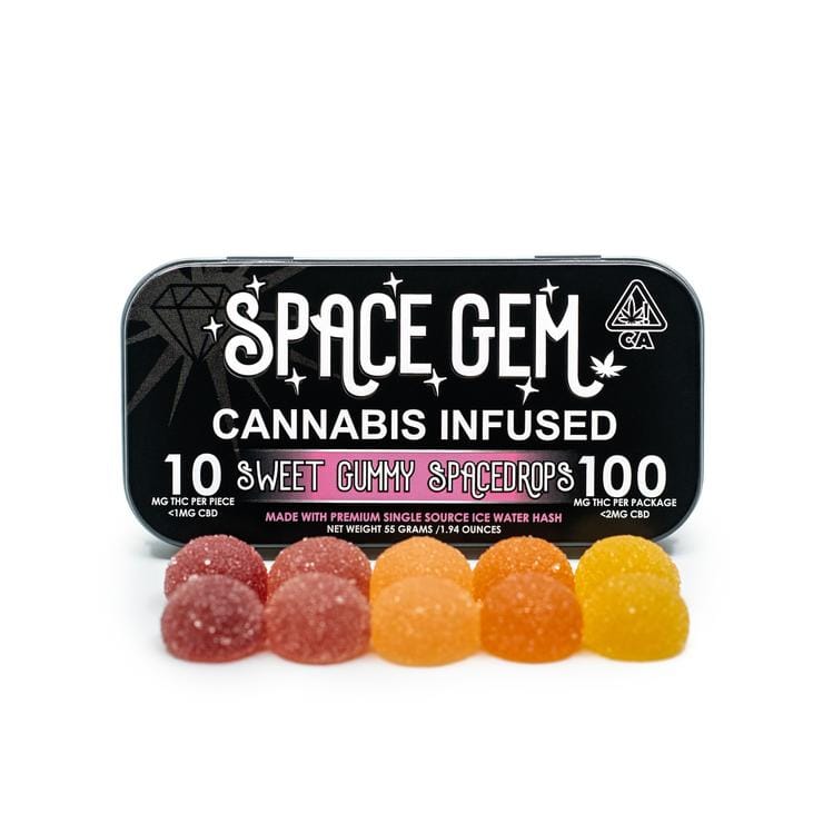 Space Gem THC Gummy Spacedrops 100mg - Space Gem - Sweet - $20.99 - Edibles