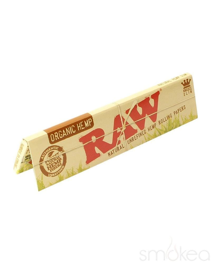 Raw Organic Hemp King Size Slim Papers - Raw - null - $5 - Non-Cannabis