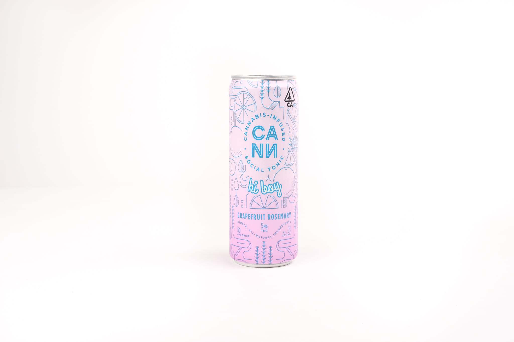 Grapefruit Rosemary 4 pack - HI BOYS - CANN - HB Grape Rose - $28 - Drinks