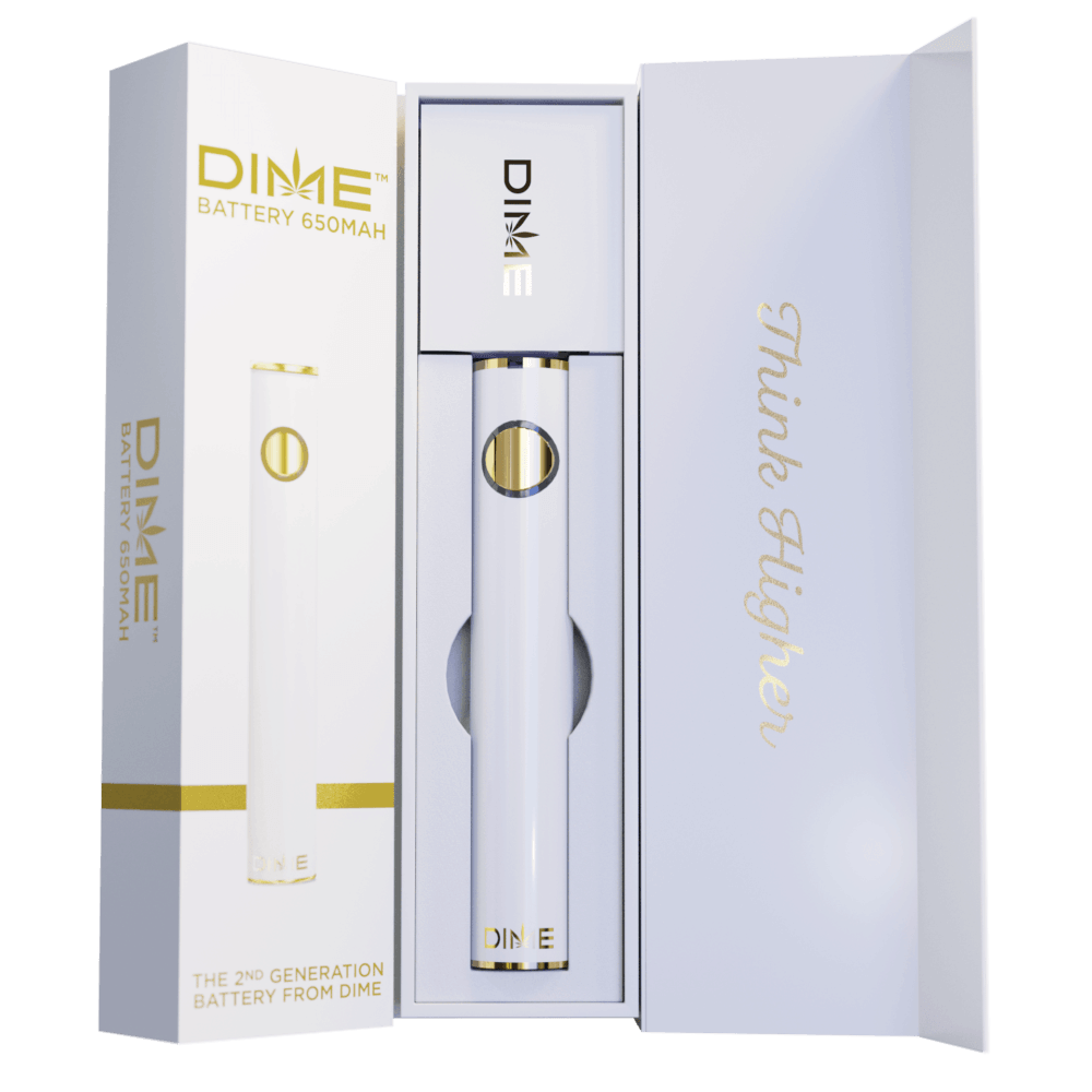 Dime Industries | White - The Dime Vape Battery - Dime Industries -  - $30 - Accessories