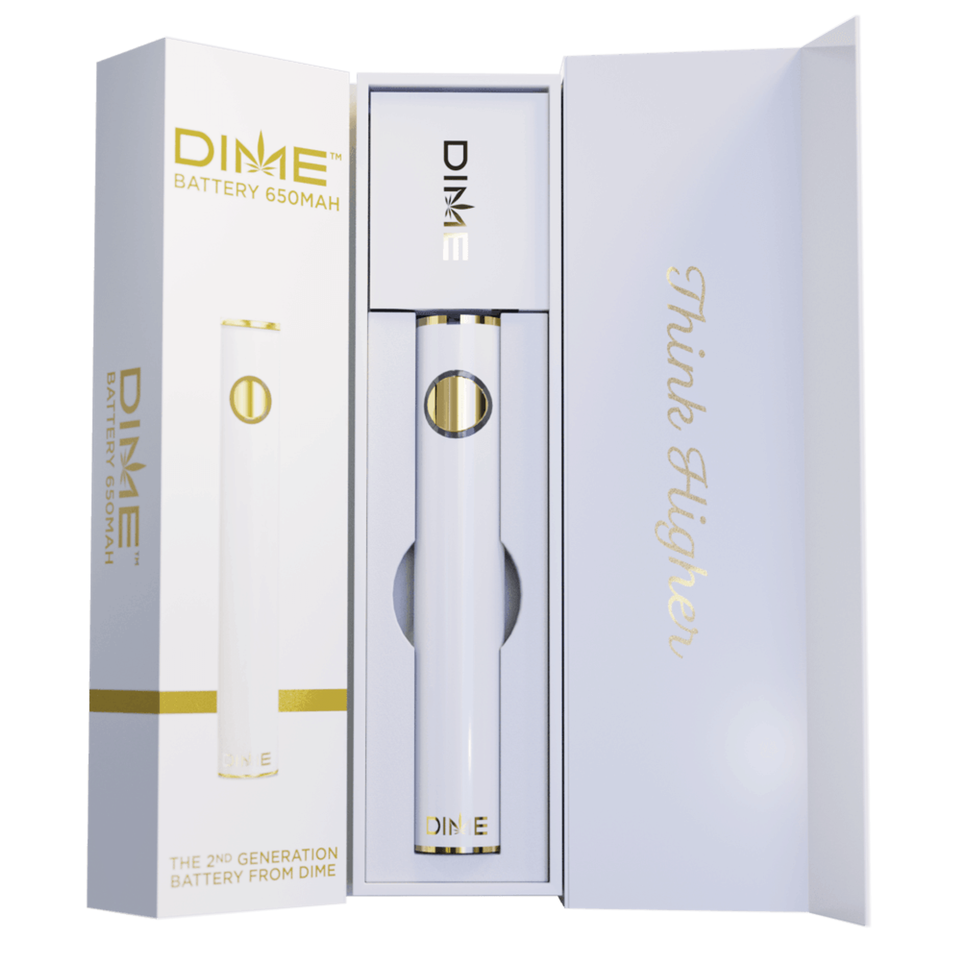 Dime Industries | White - The Dime Vape Battery - Dime Industries - - $30 - Accessories