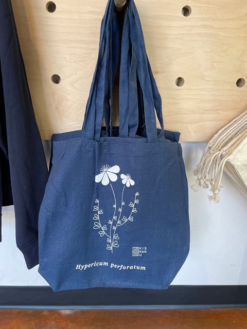 Blue Flower Tote Bag