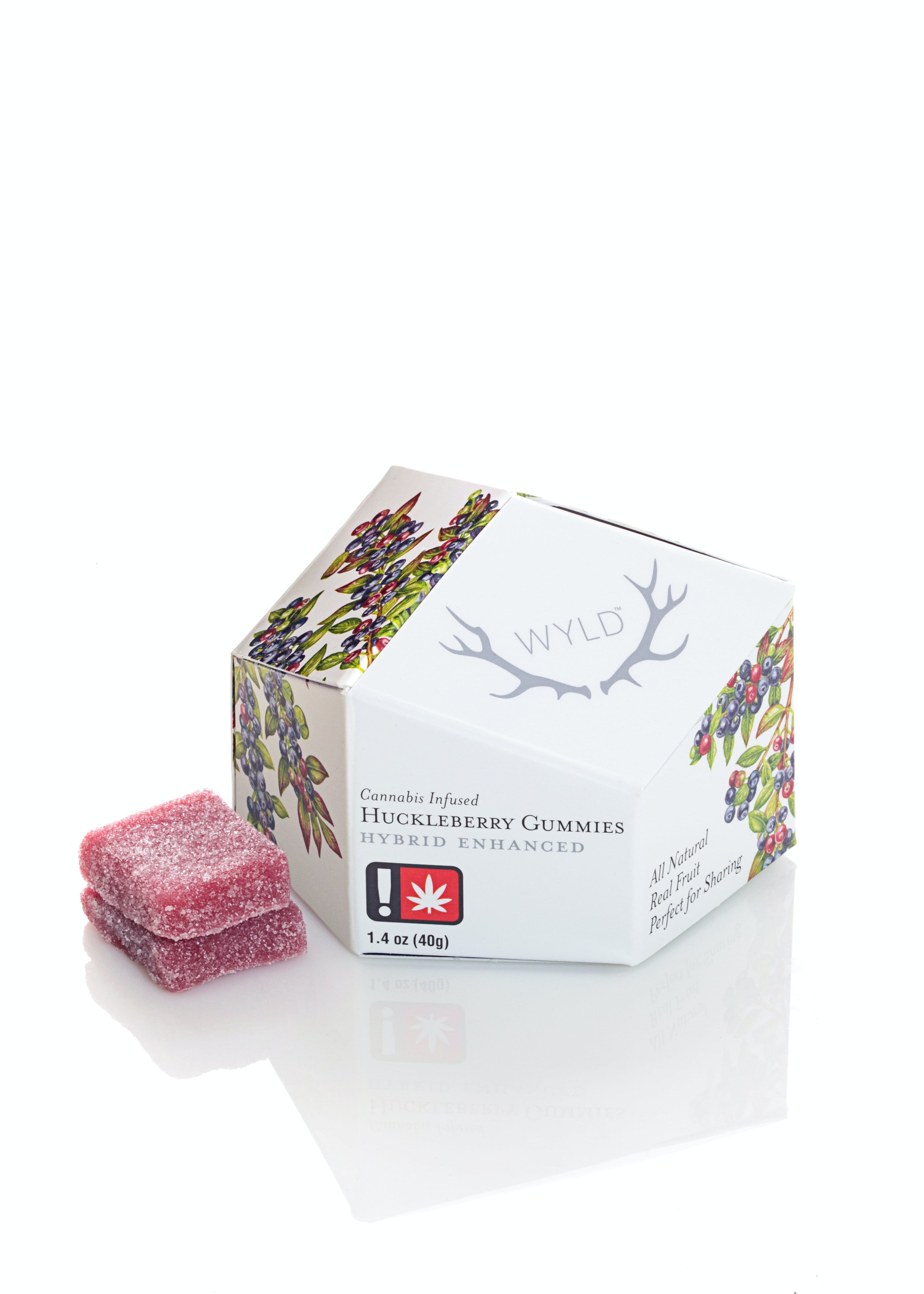 WYLD Gummies | Huckleberry - WYLD -  - $16 - Edibles