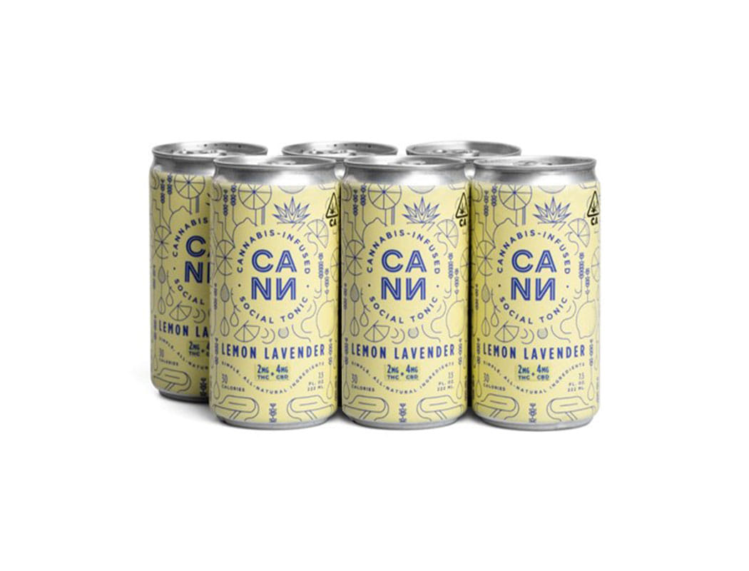 Lemon Lavender 6 pack - CANN - Lemon Lav - $28 - Drinks