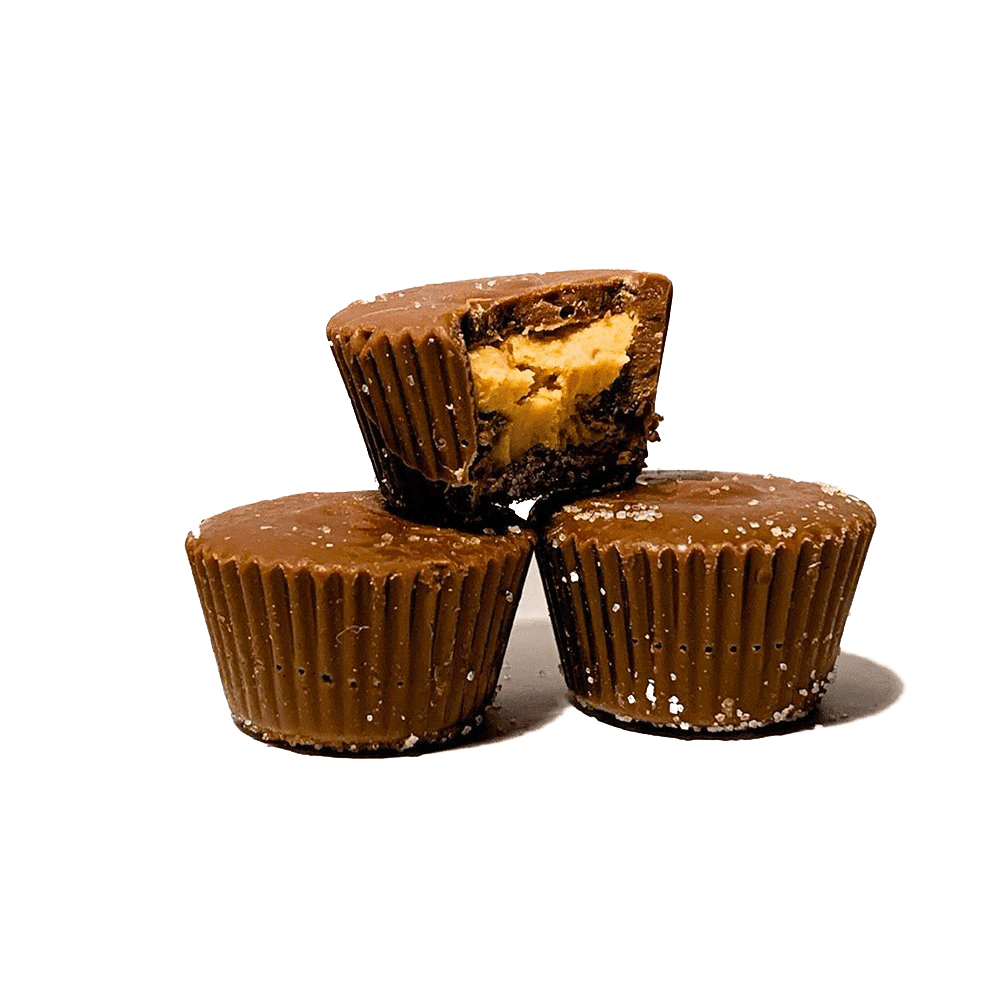 Emerald Sky: Peanut Butter Cups Hybrid Milk Chocolate 10ct 100mg