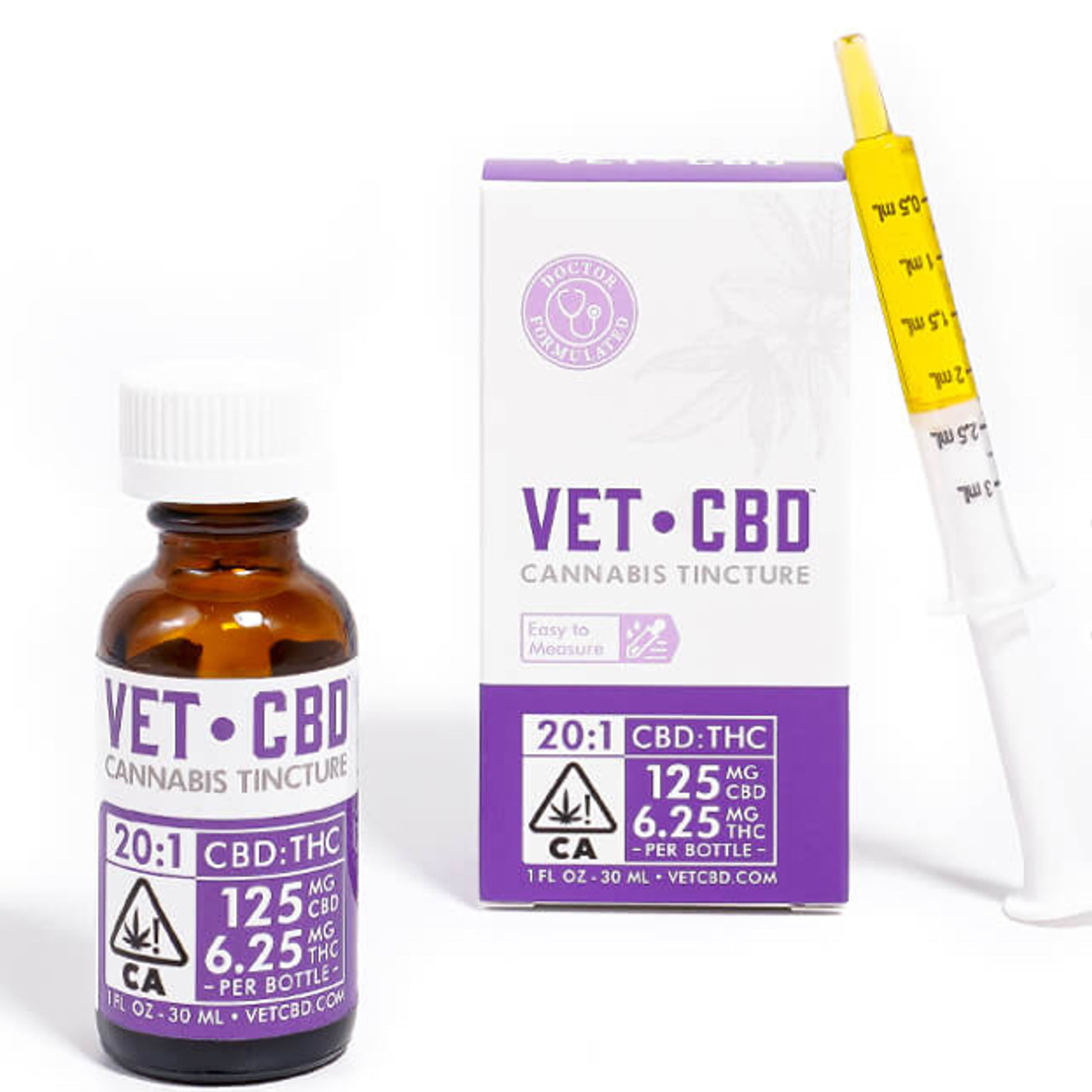 125MG VetCBD 1oz - VetCBD - - $33.75 - Pets