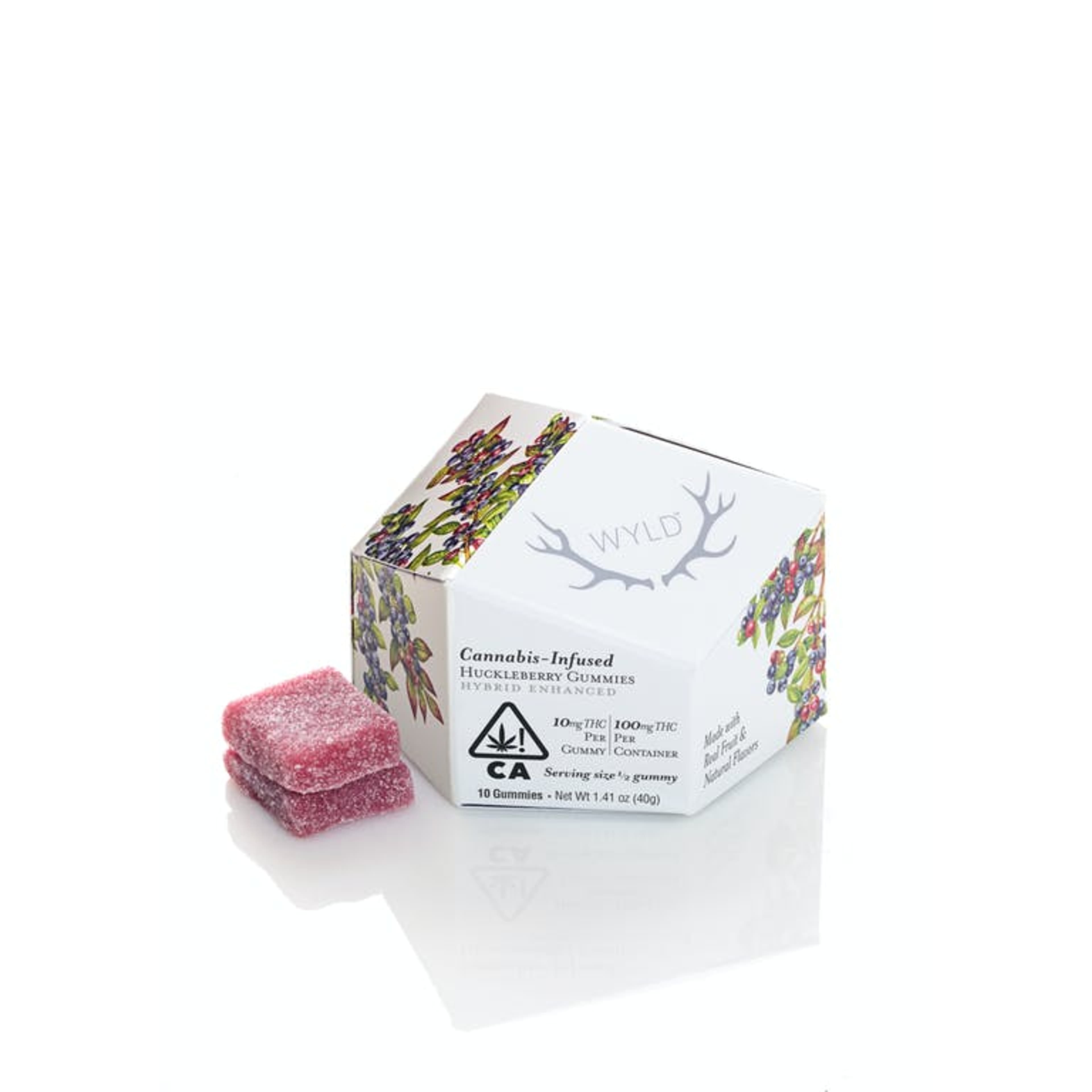 WYLD: Hybrid Huckleberry Gummies - 100mg - WYLD - - $16 - Edibles
