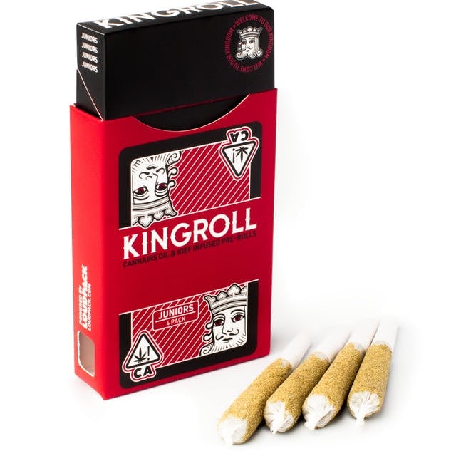 KingRoll JR. | .75gx4pk - Cannalope AK x Cannalope Kush - Infused Pre-Rolls - Indica - KingRoll -  - $32 - Pre-Rolls
