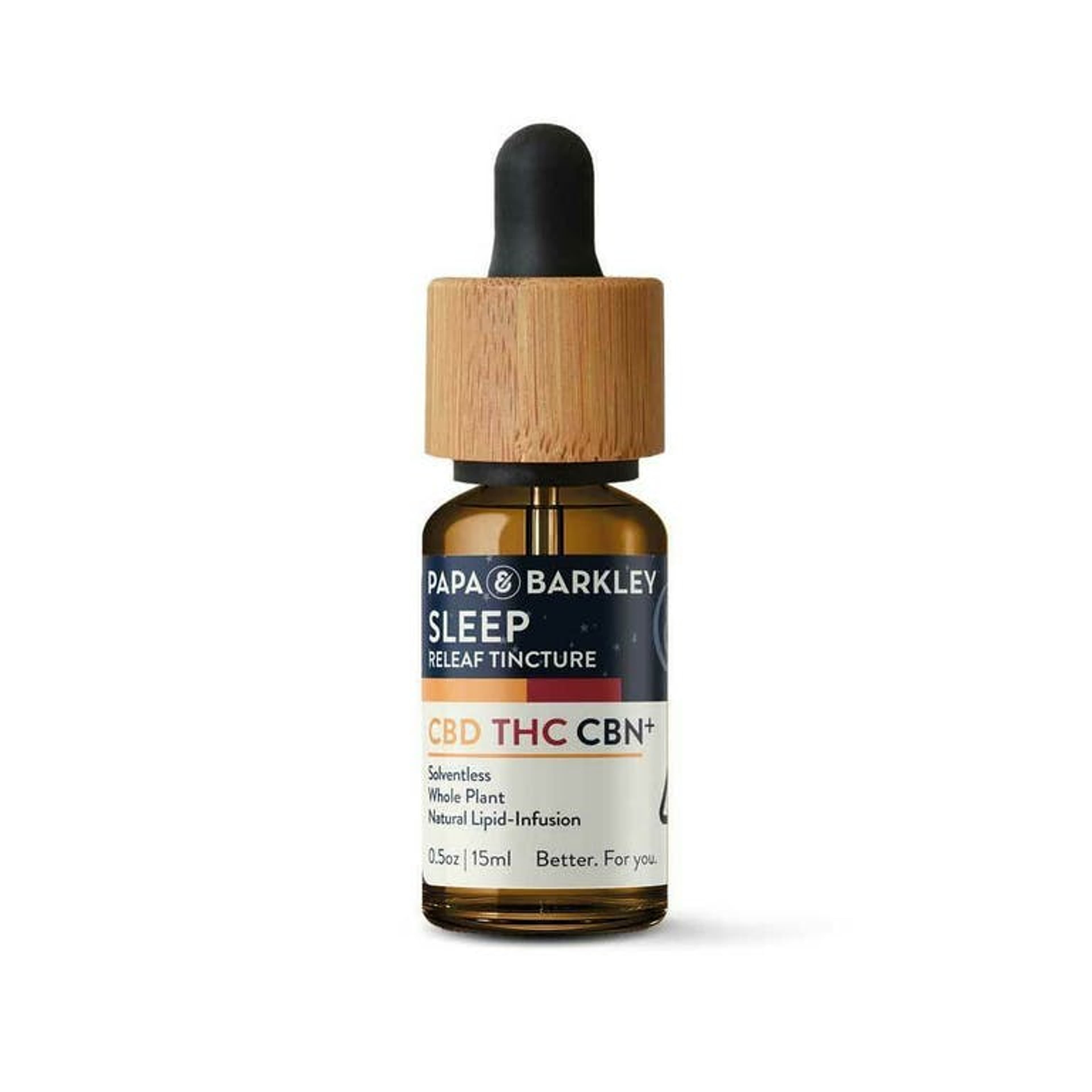 Tincture: CBN Sleep Tincture (15ML) - 450mg - Papa & Barkley - - $55 - Tincture