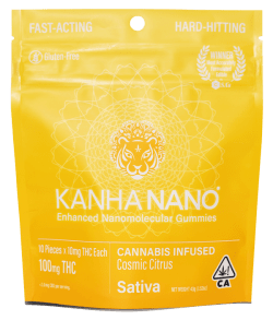 Kanha Nano Gummies - Kanha - Passionfruit (i) 5mg - $24 - Edibles