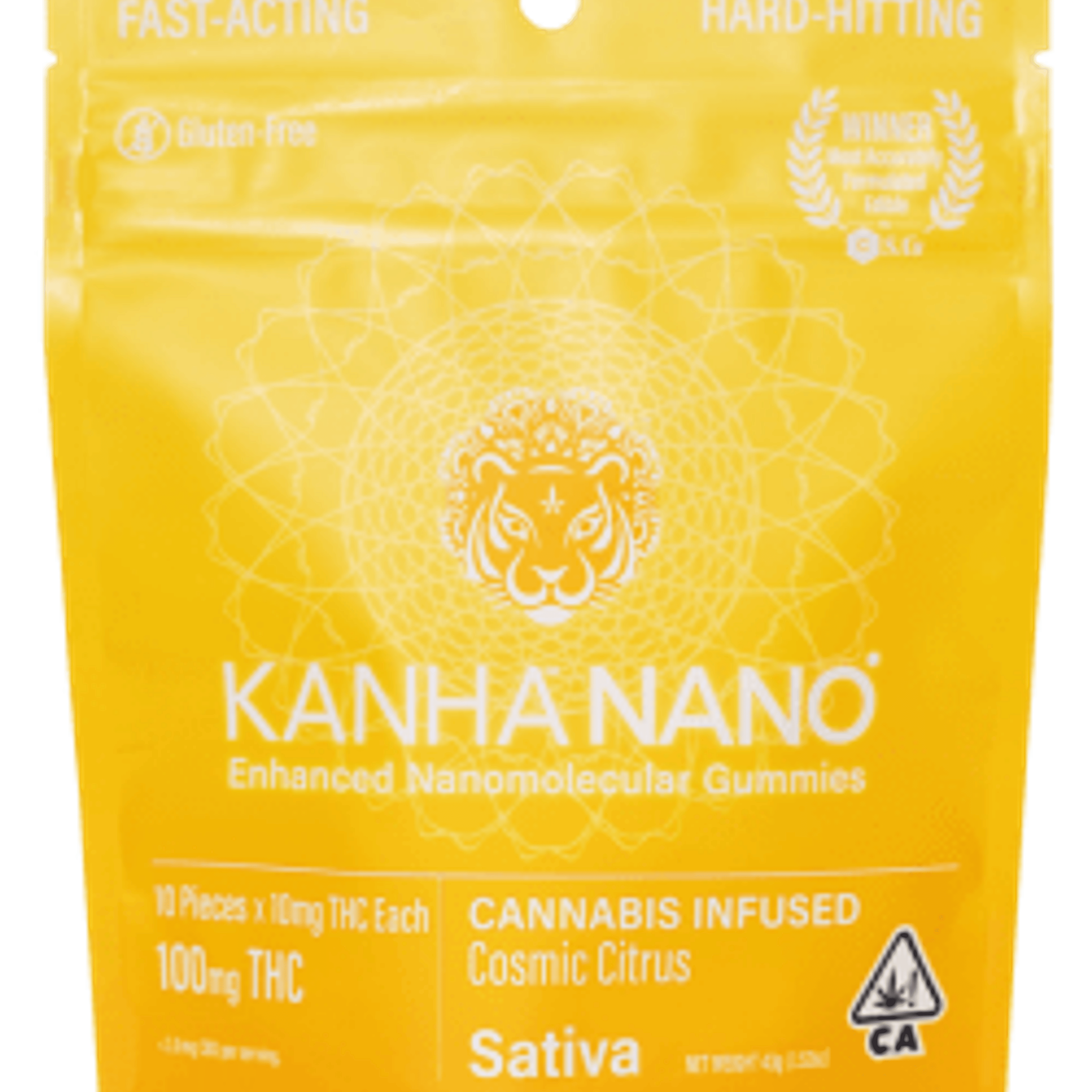Kanha Nano Gummies - Kanha - Passionfruit (i) 5mg - $24 - Edibles