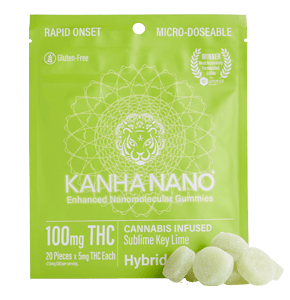 Kanha Nano Gummies - Kanha - Passionfruit (i) 5mg - $24 - Edibles