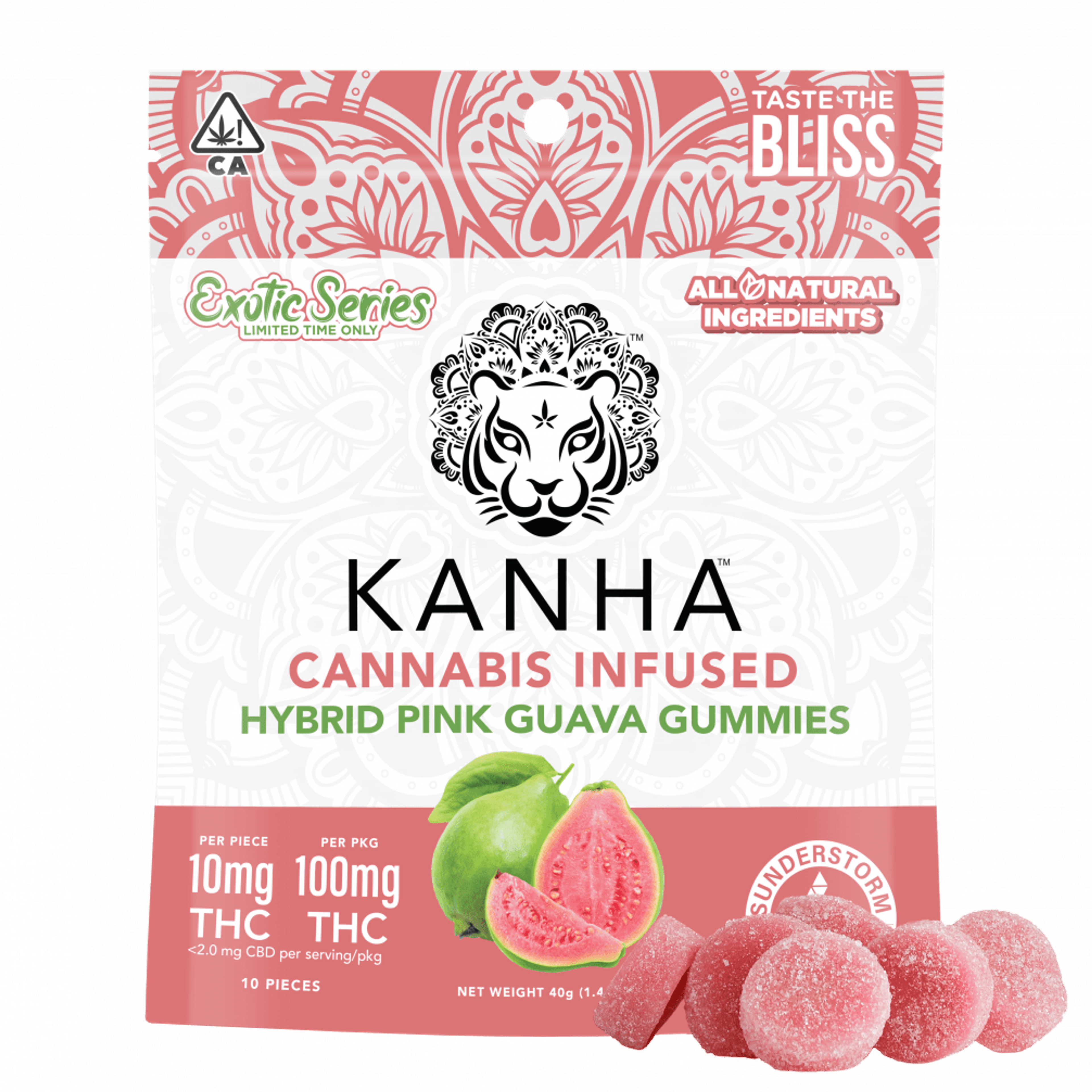 Kanha THC Gummies 10mg - Kanha - Mango (I) - $19 - Edibles