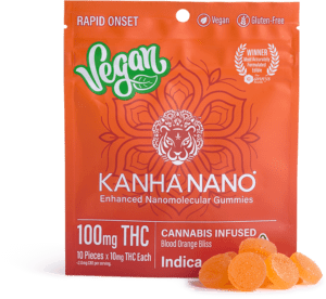 Kanha Nano Gummies - Kanha - Passionfruit (i) 5mg - $24 - Edibles