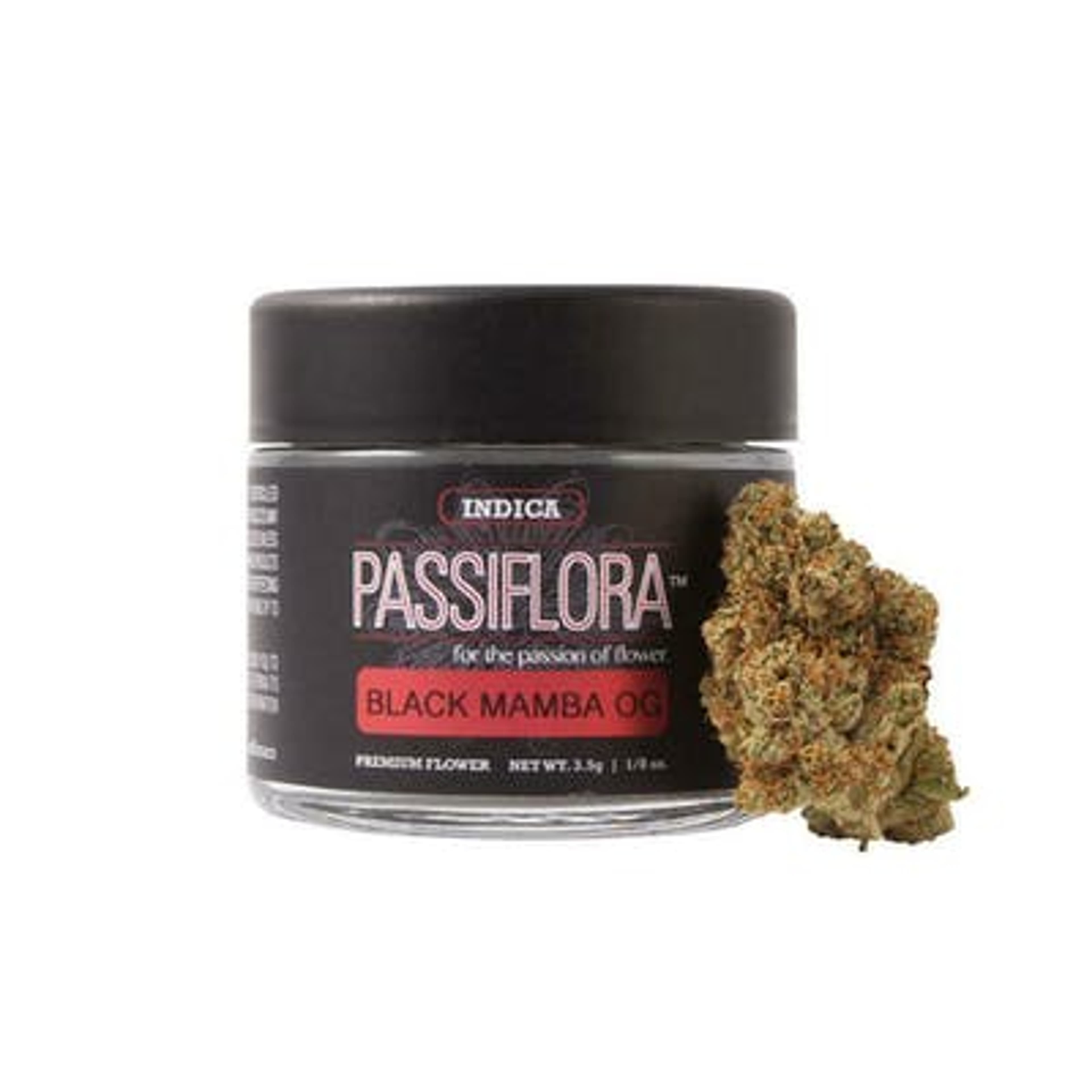 Passiflora: Black Mamba OG - 3.5g - Passiflora - - $45 - Flower