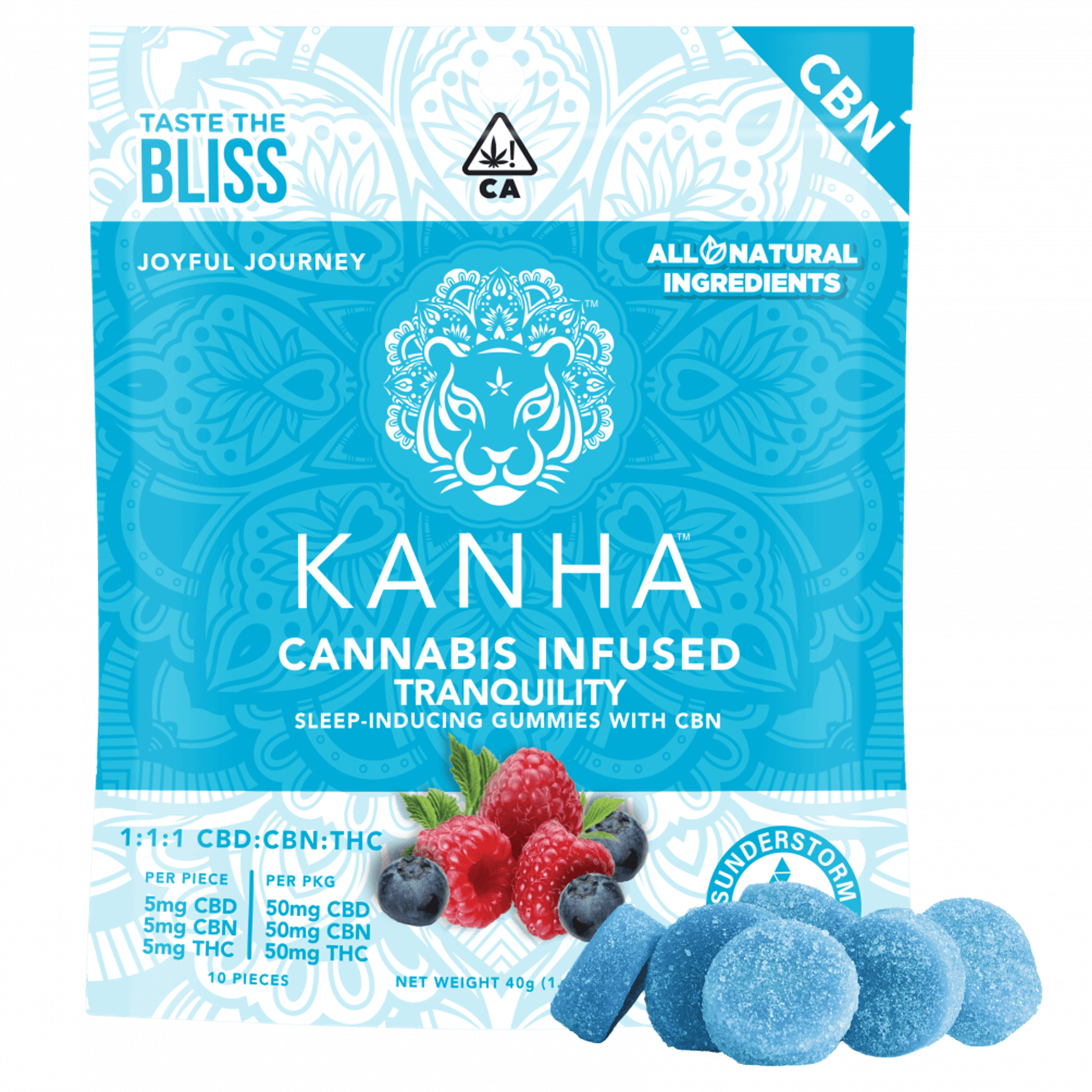 Kanha CBD - Kanha - Vegan Green Apple 20:1 - $15 - Edibles