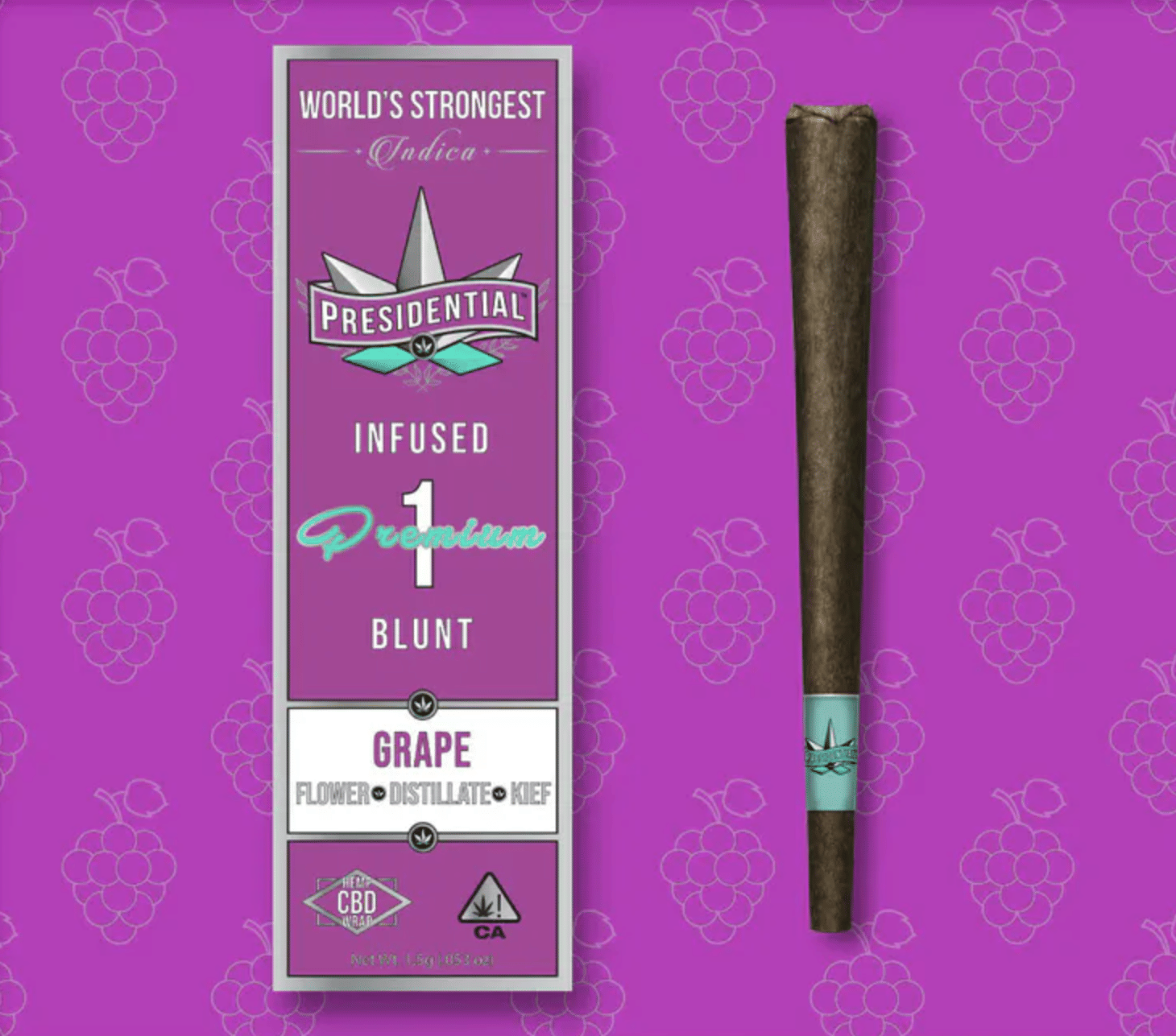 Presidential: Grape Moon Rock Blunt
